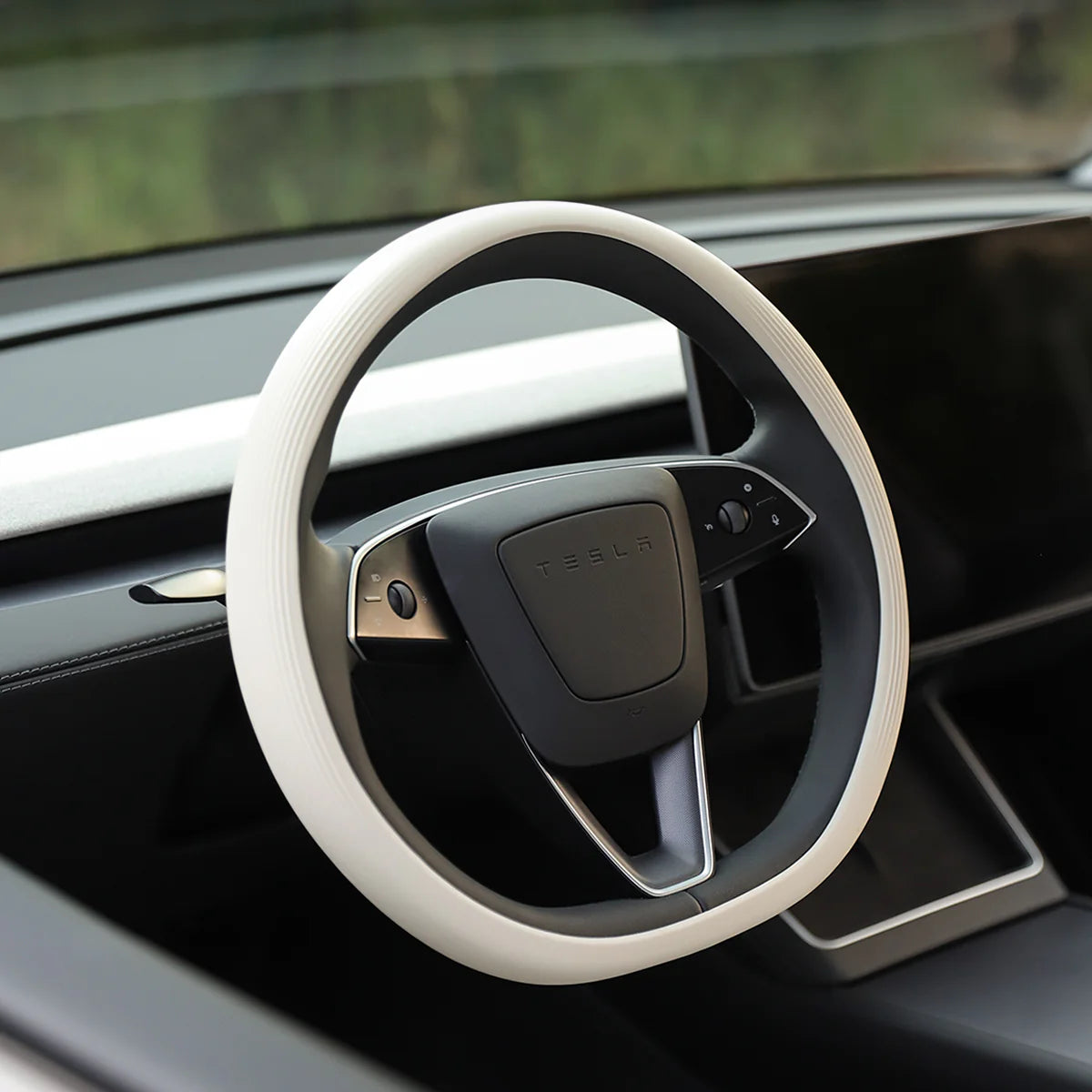Silicone Steering Wheel Cover for Model 3 Highland / Model Y Juniper