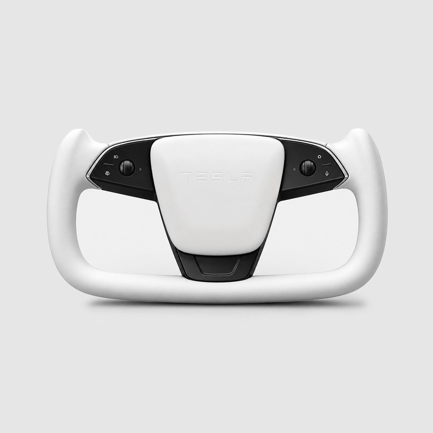 Tesla Airbag Cover Replacement for Yoke-Style & OEM Steering Wheels
