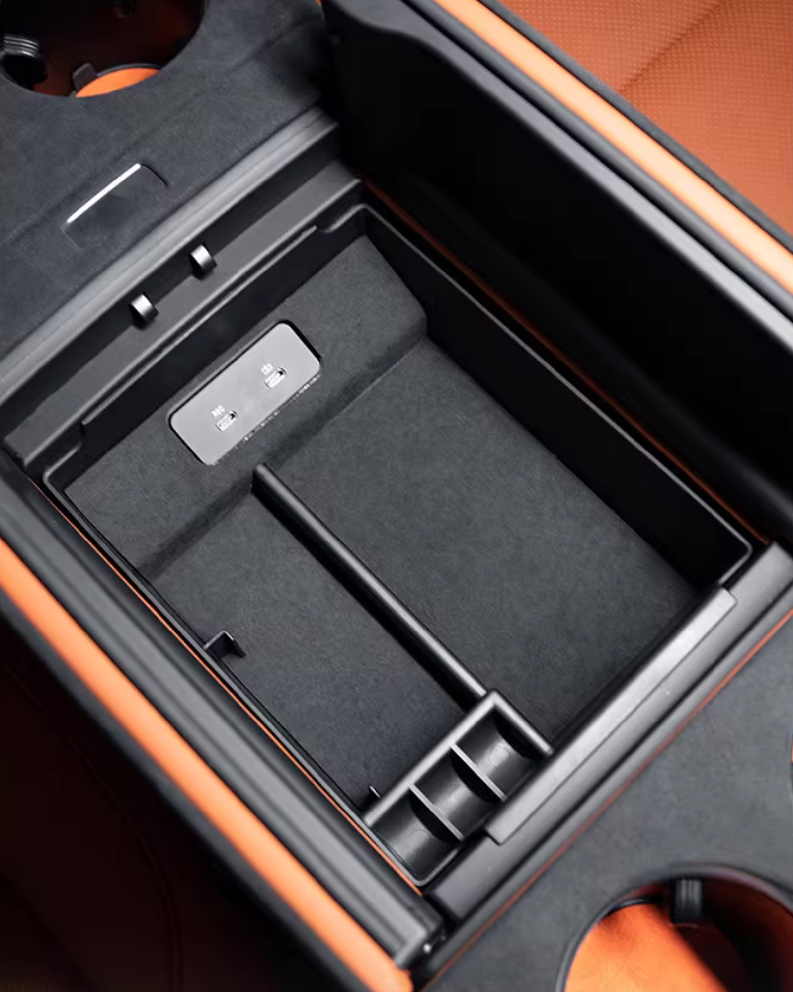 Alcantara® Center Console Storage Tray for Li L9