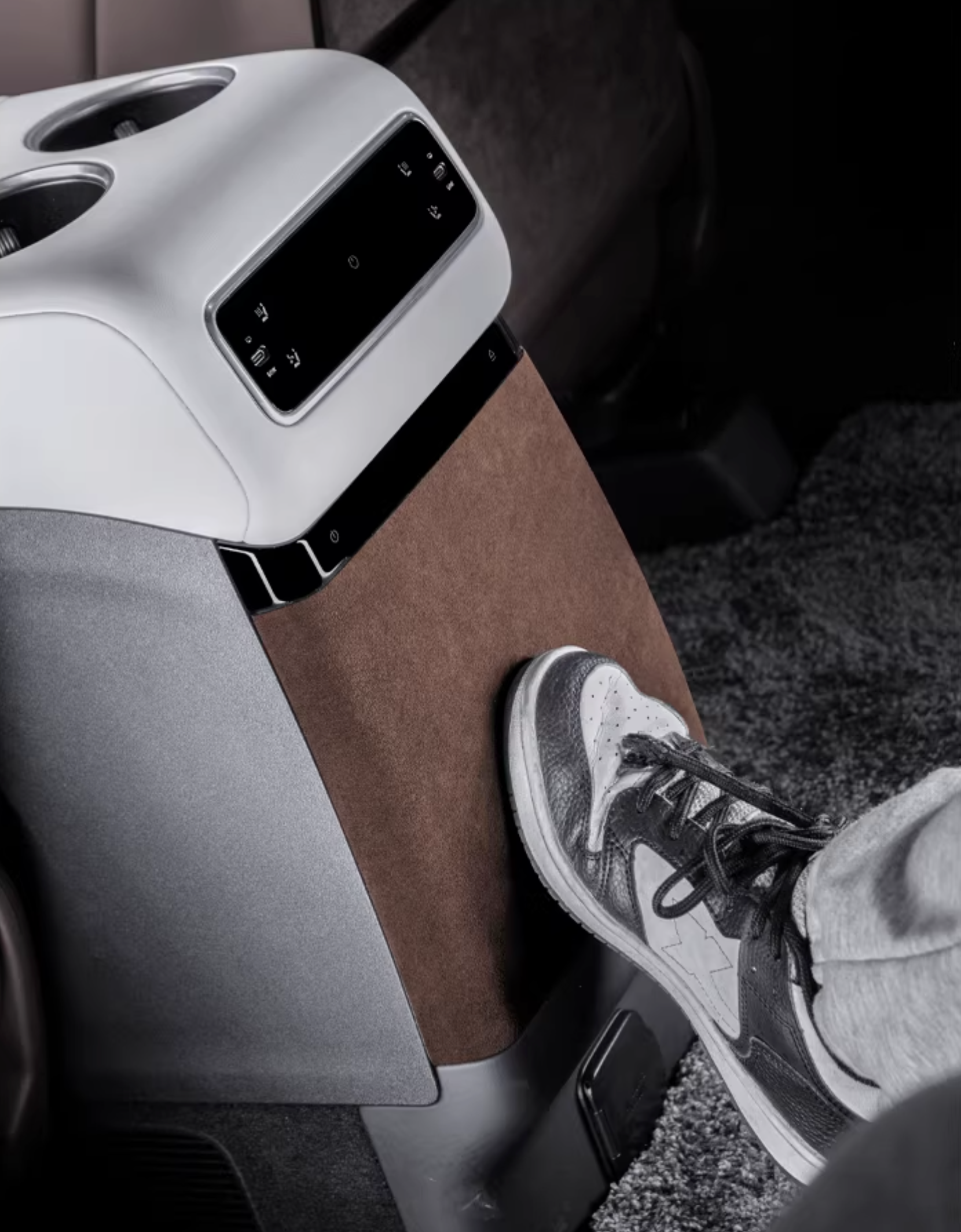 Alcantara® Refrigerator Panel Cover for Li Auto MEGA