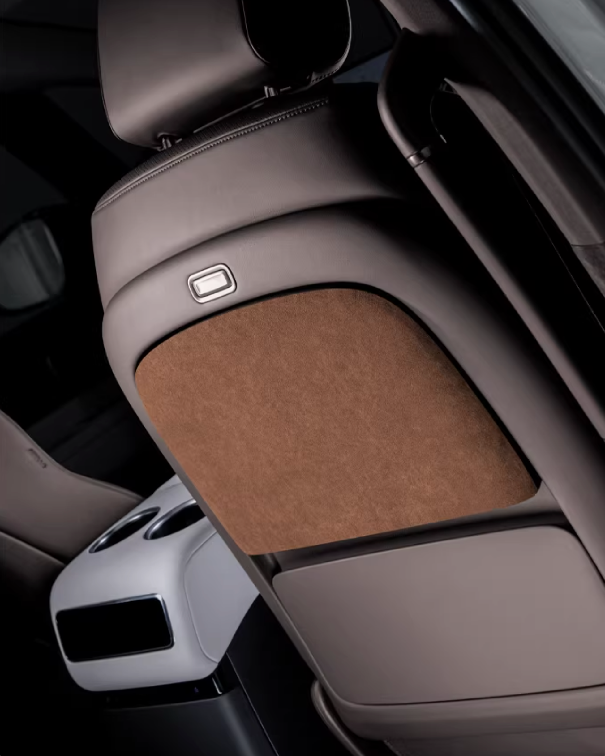 Alcantara® Rear Seat Tray Table Wrap for Li Auto MEGA