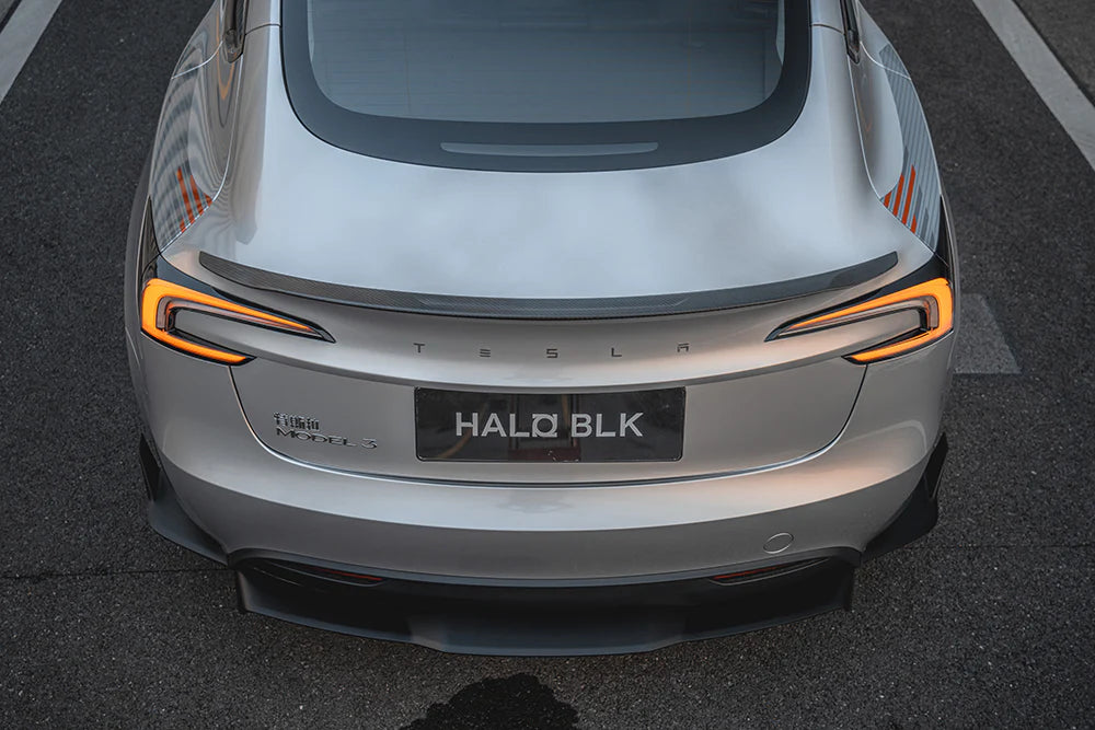 Dry Carbon Fiber Rear Spoiler for Tesla Model 3