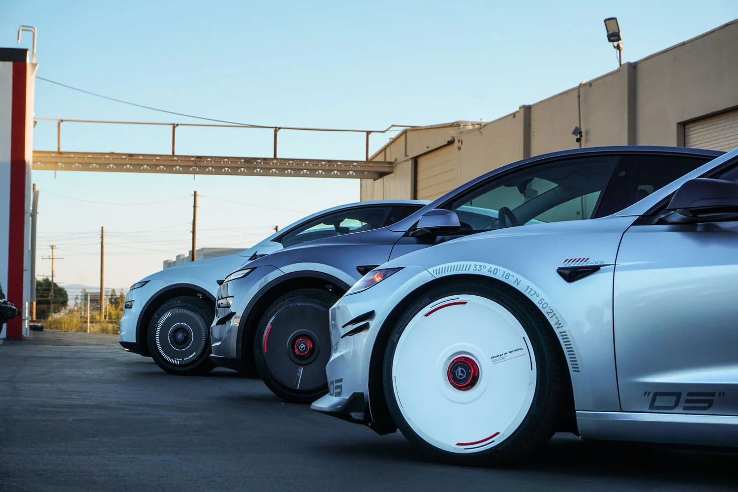 DRY Carbon Fiber Wind Blade For Tesla Model Y/3