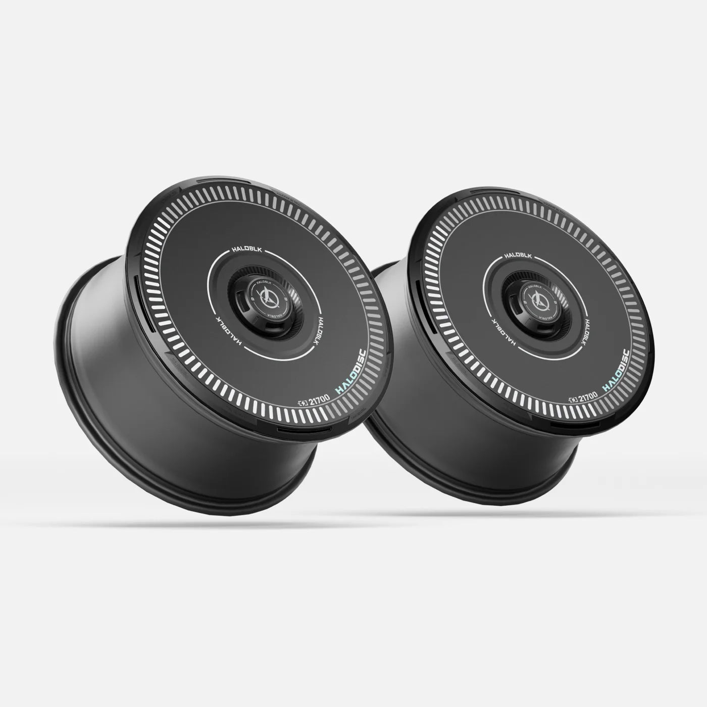 HALODISC 2 - CHARGING Black | Wheel Covers for Tesla