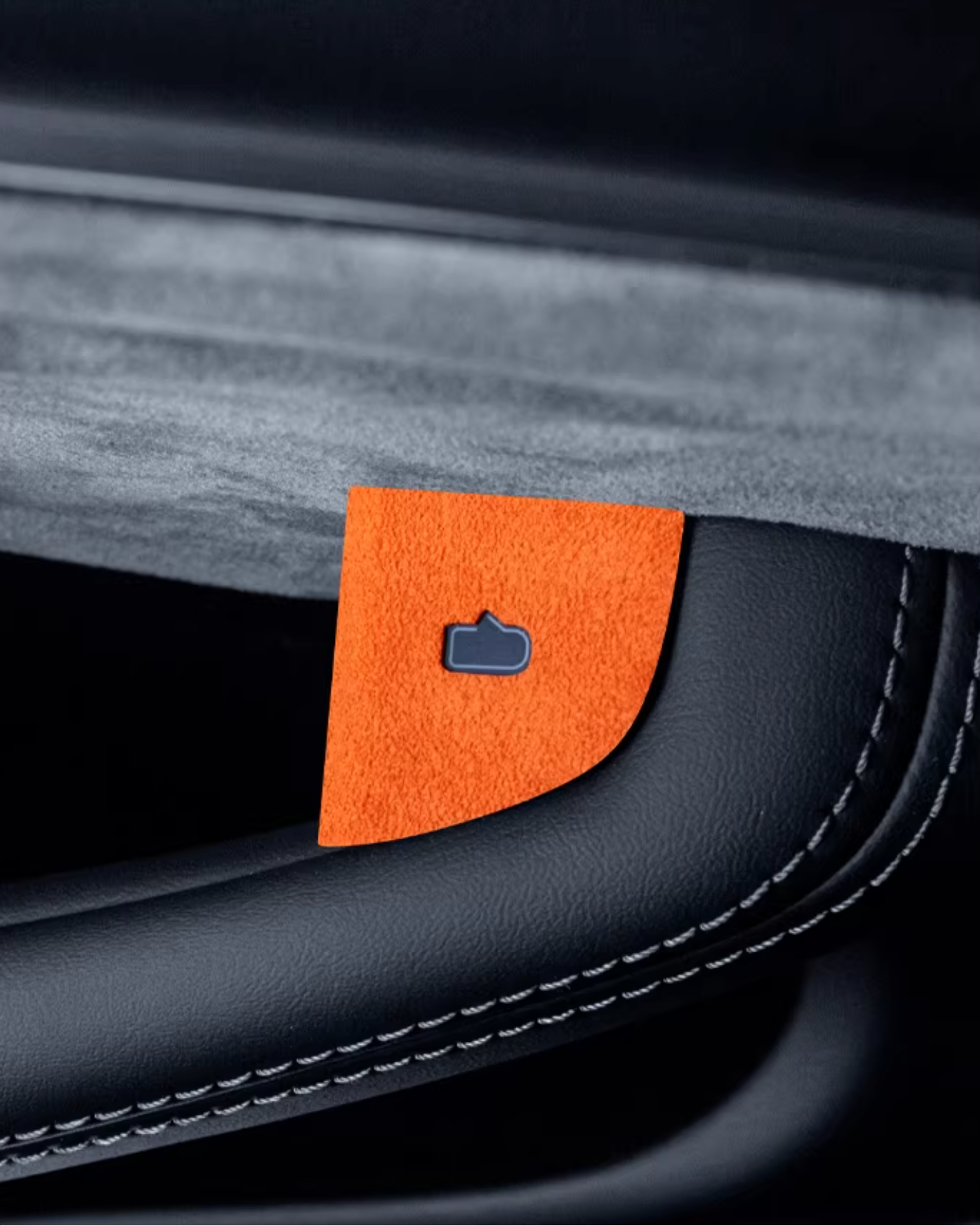 Alcantara® Door Button Trim for Tesla Model Y/ 3