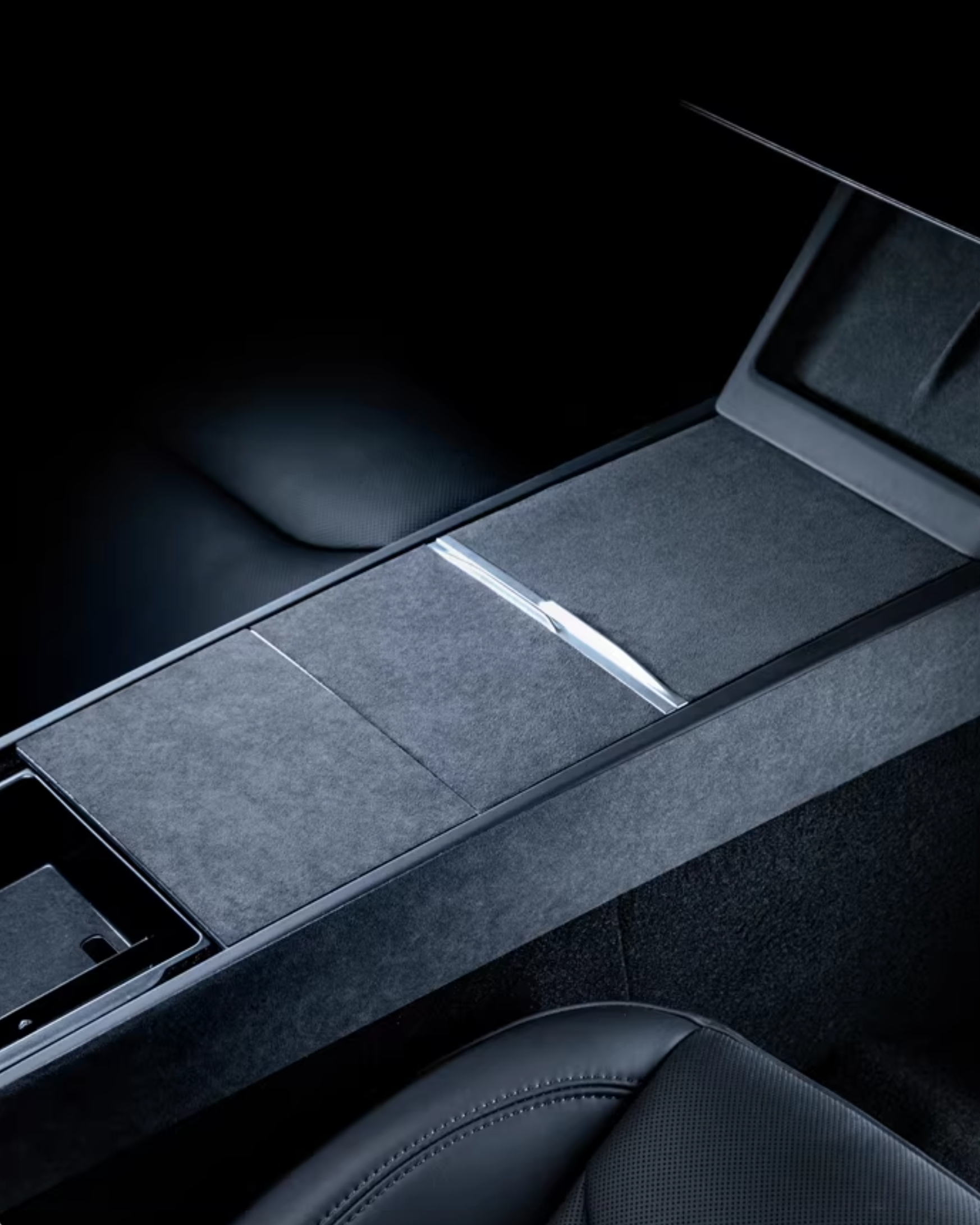 Alcantara® Center Console Wrap for Tesla Model Y / 3
