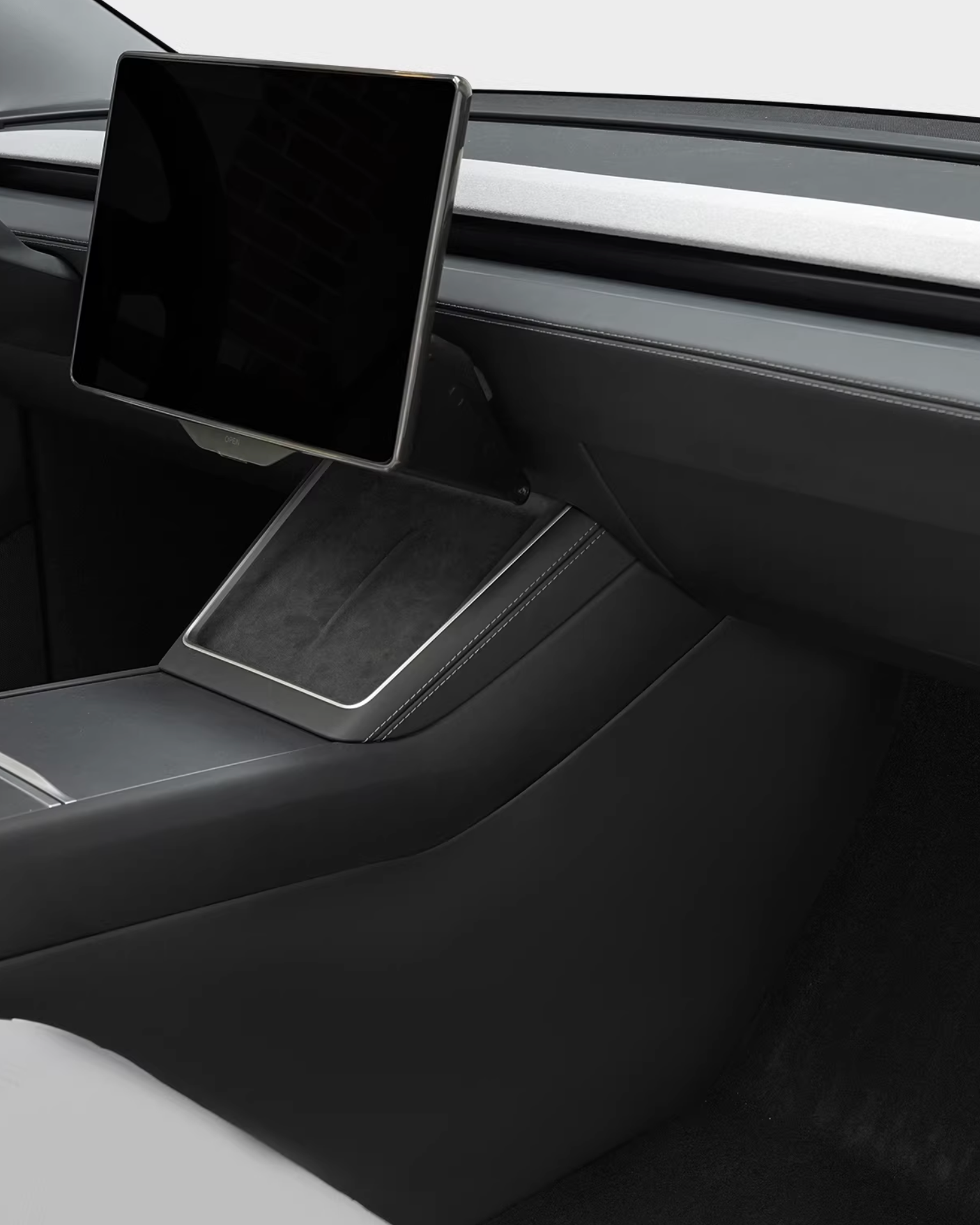 Center Console Side Kick Protectors for Tesla Model Y / 3