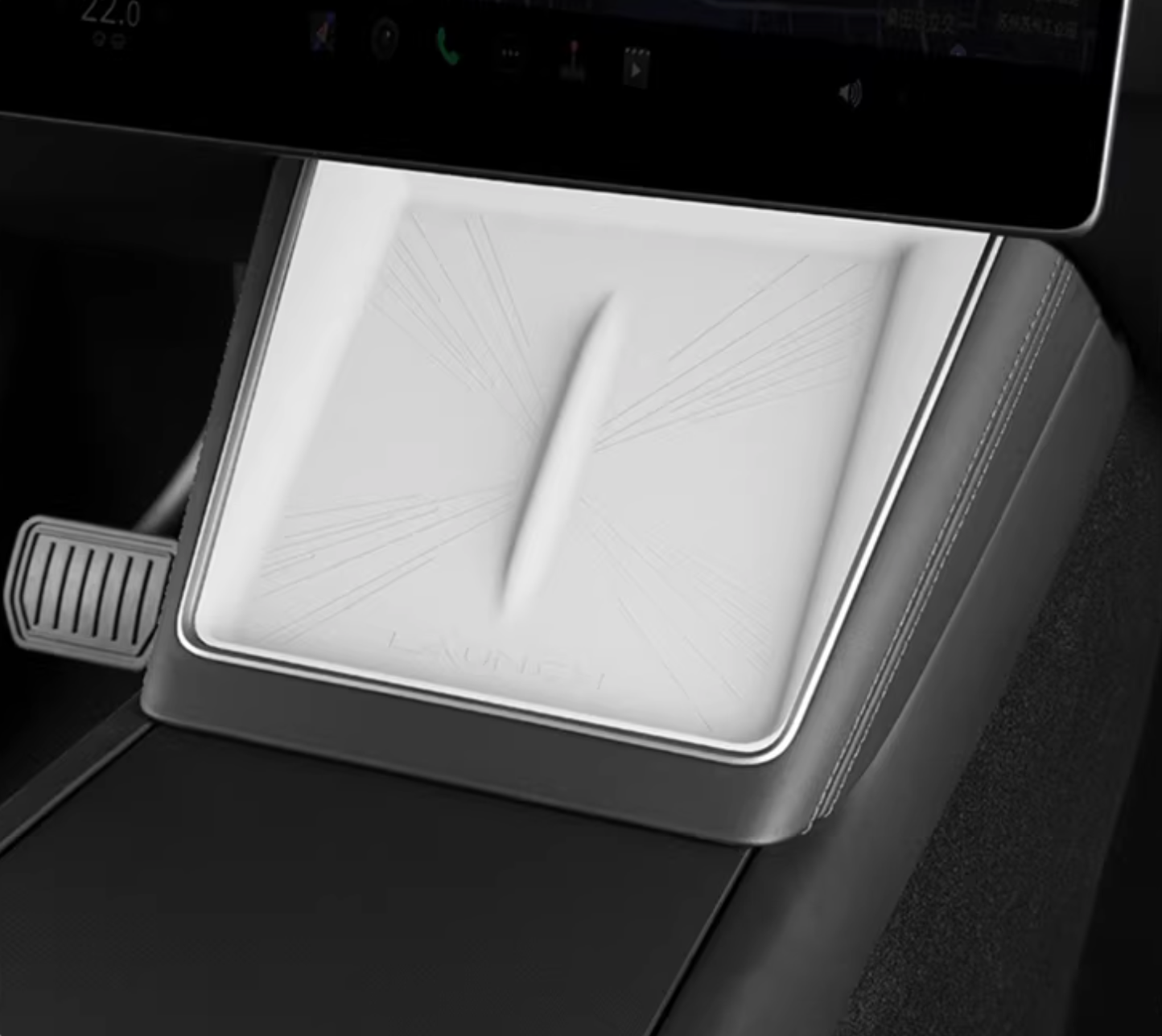 Silicone Wireless Charging Mat for Tesla Model Y / 3