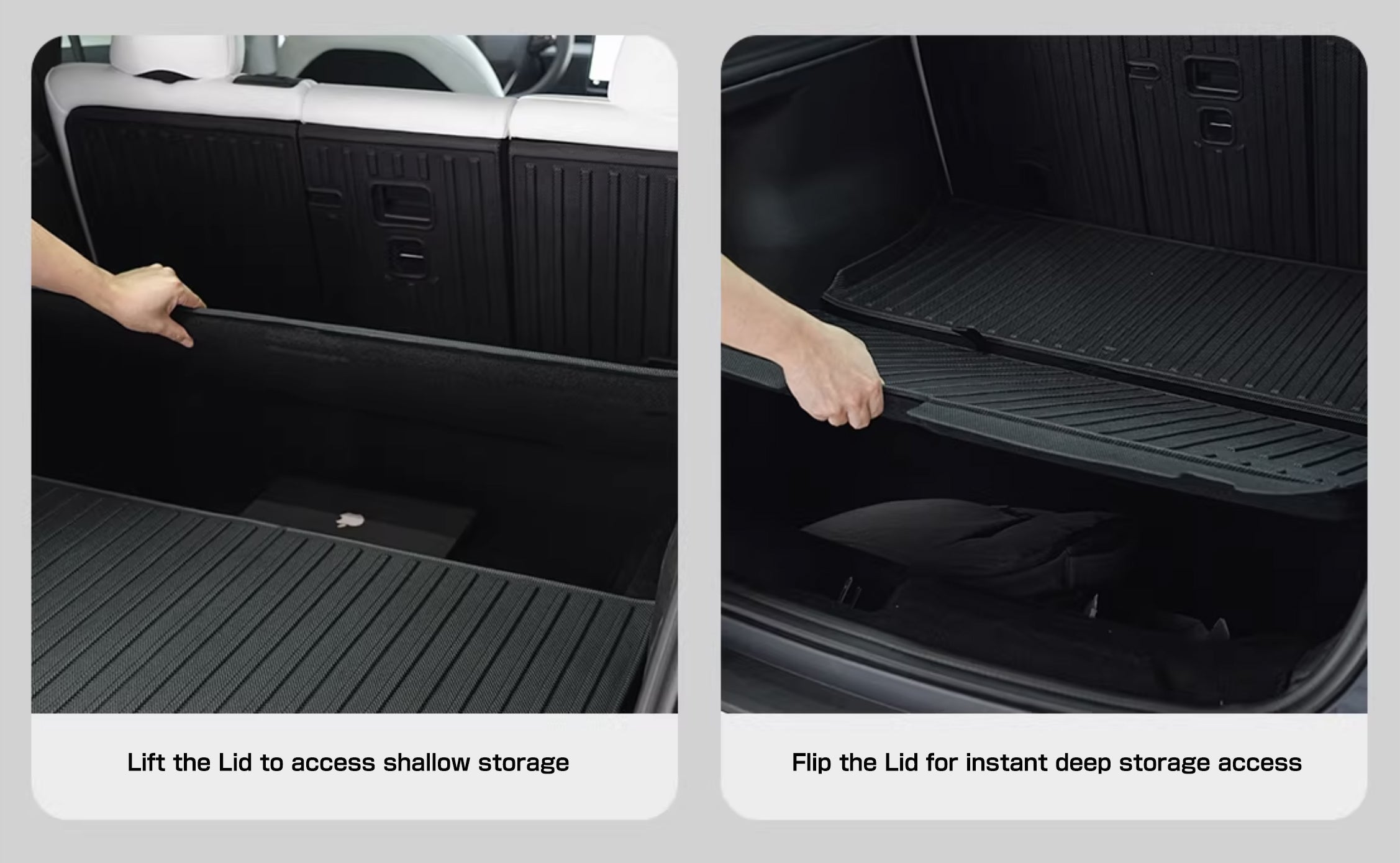 All-in-One Full Coverage Trunk Mat & Seat Back Protector Set for Tesla Model Y