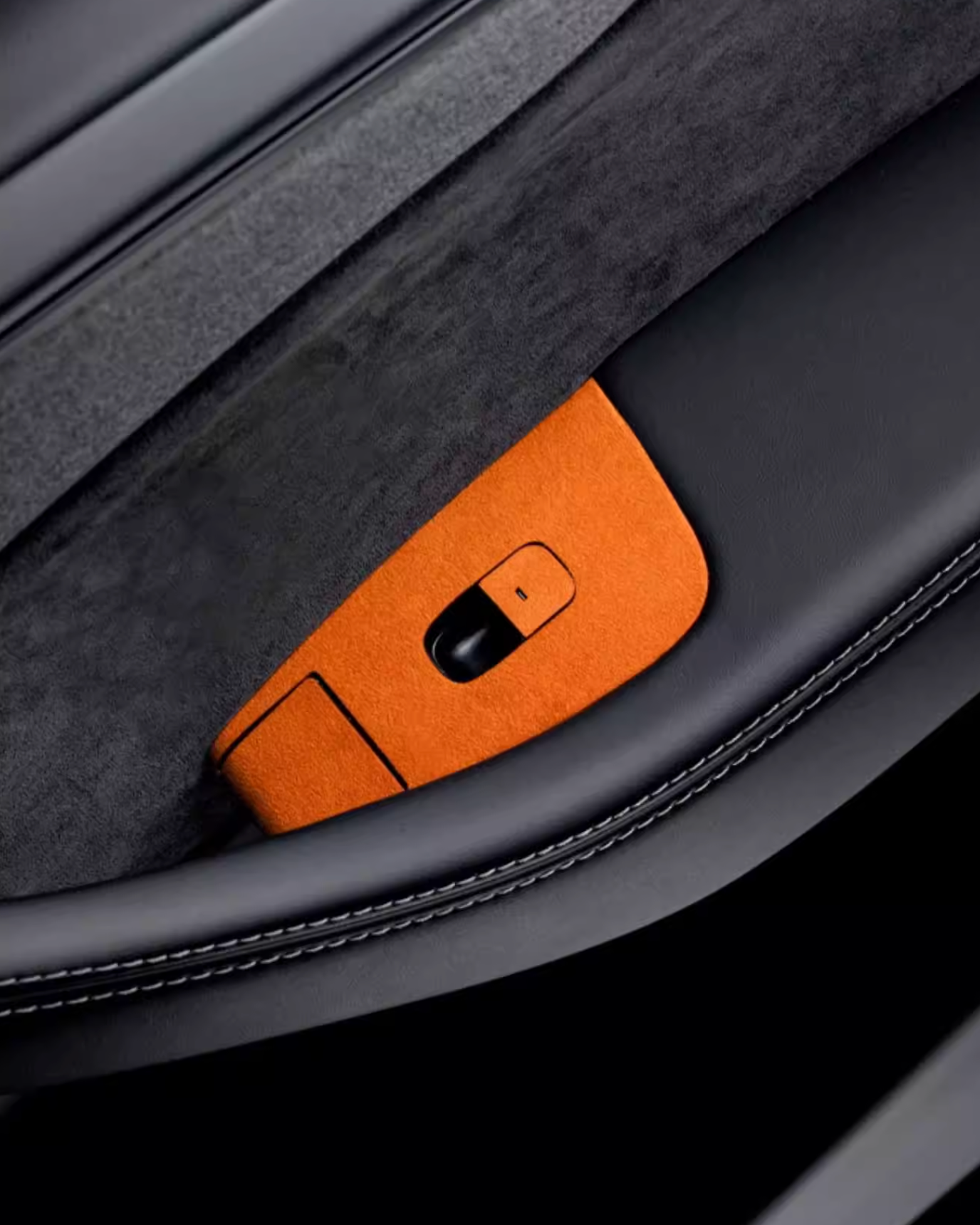 Alcantara® Door Button Trim Kit for Tesla Model Y / 3
