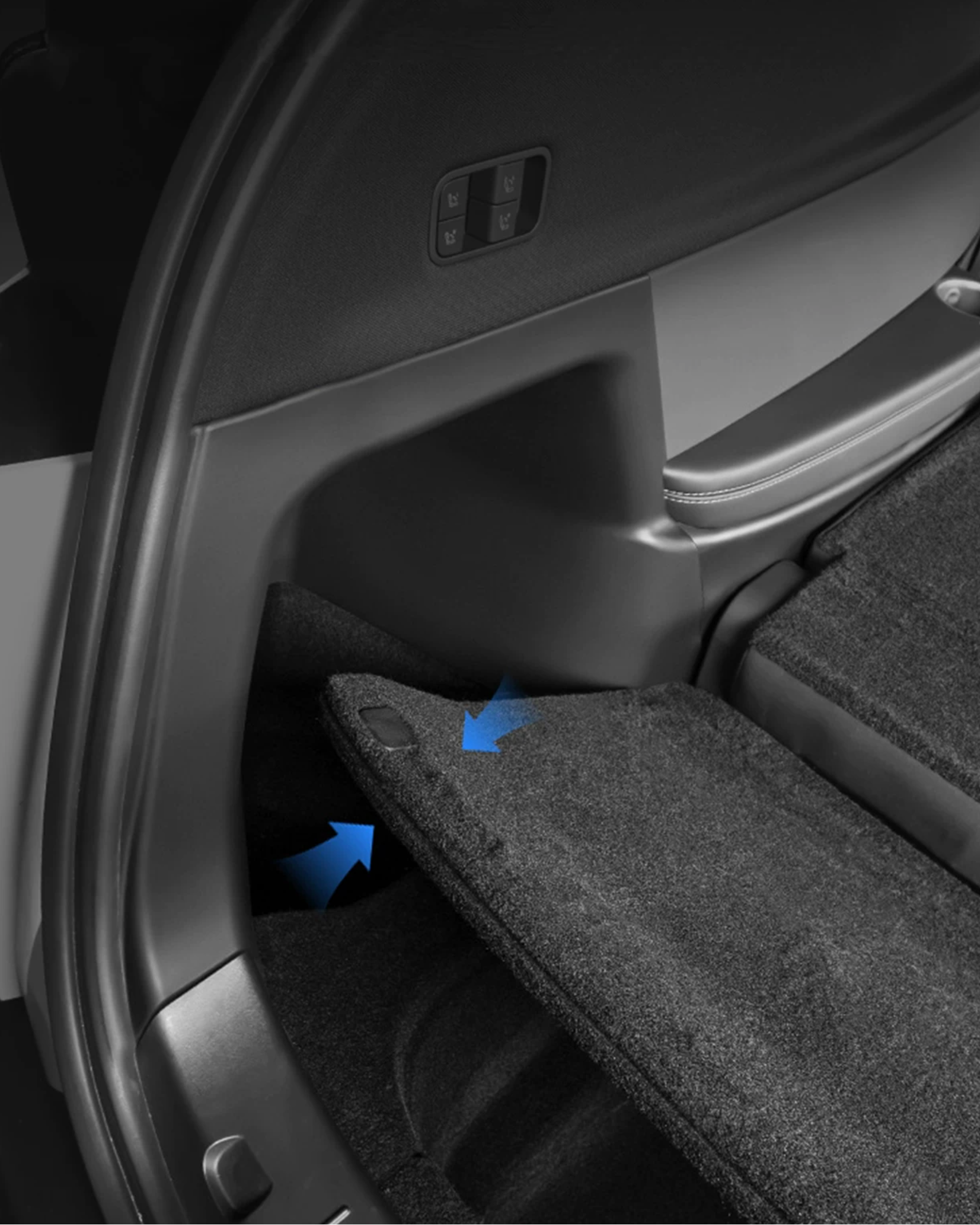 3 Rd-row & Trunk Side Guard for Model YL