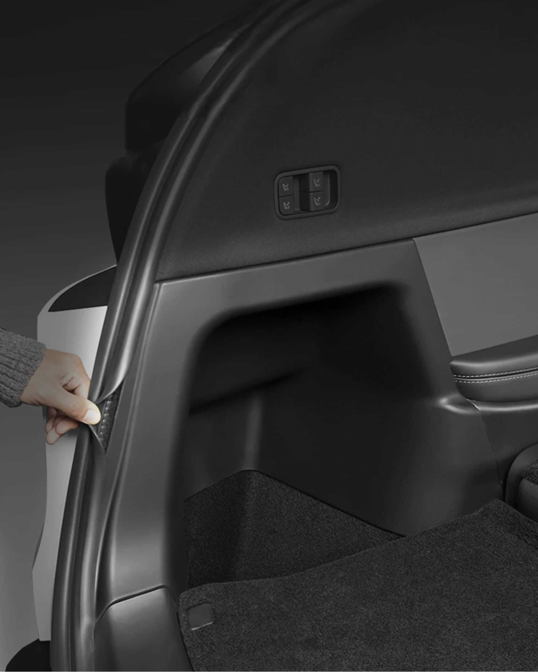 3 Rd-row & Trunk Side Guard for Model YL