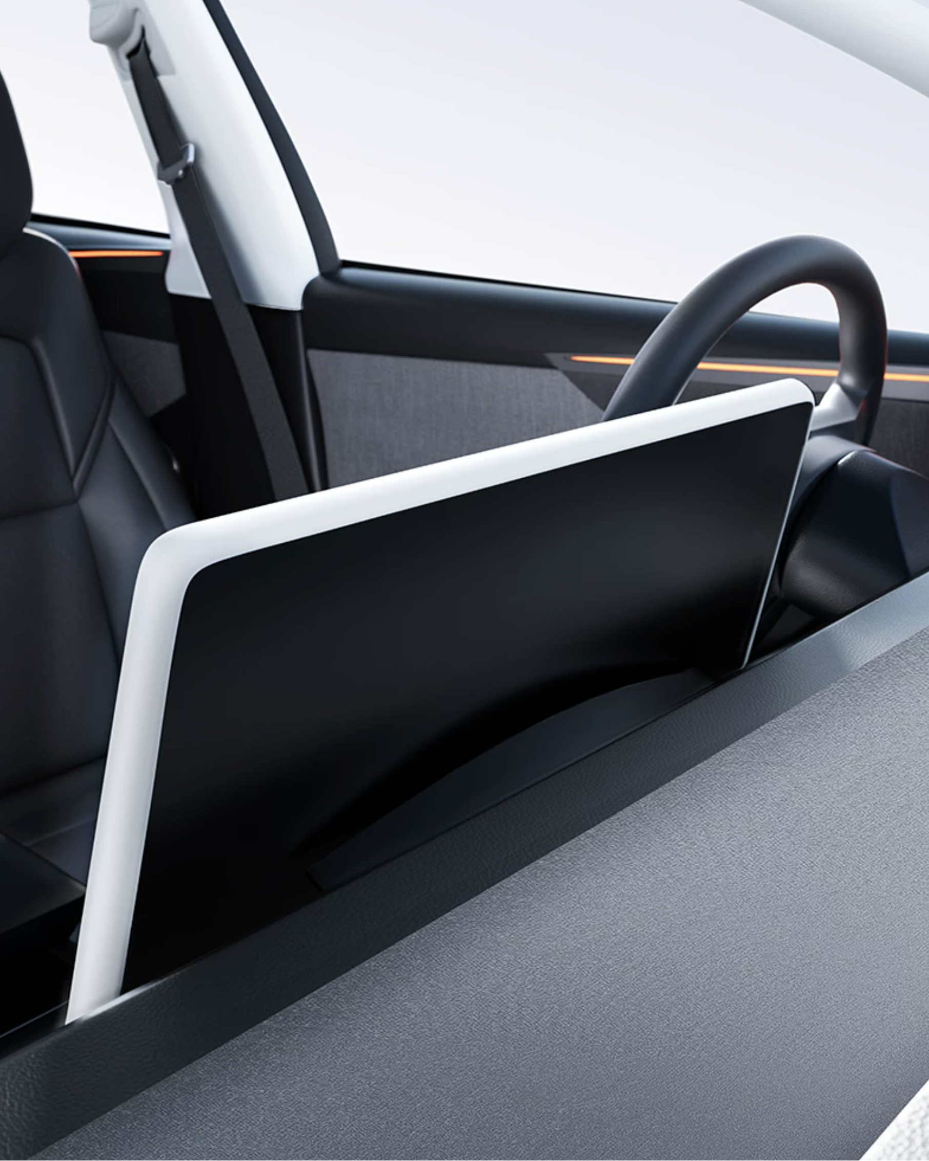 Center Display Silicone Protective Shield for Tesla Model 3 / Y / YL