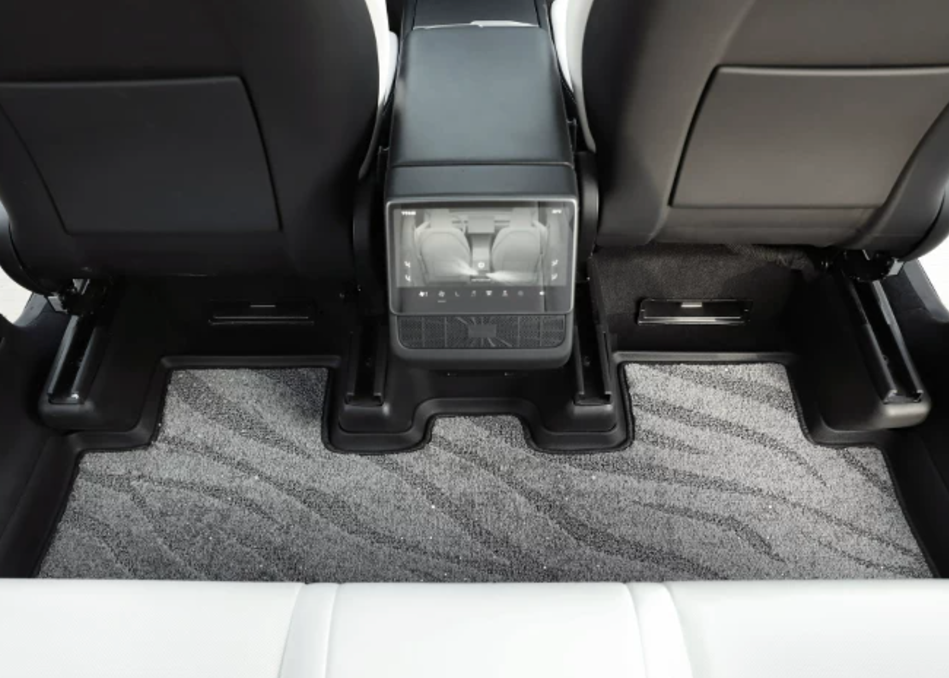 Galaxy Series Dual-Layer All-Weather Floor Liners For Tesla Model YL
