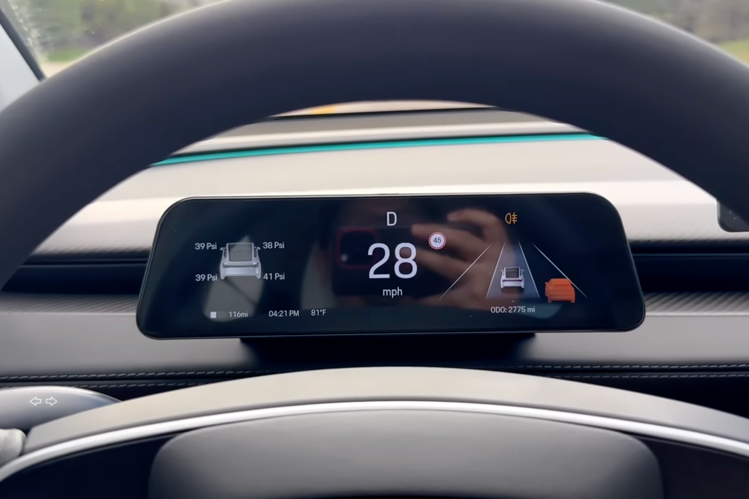 T15 Pro 9.6" Dashboard Instrument Cluster Touchscreen | Gen 3