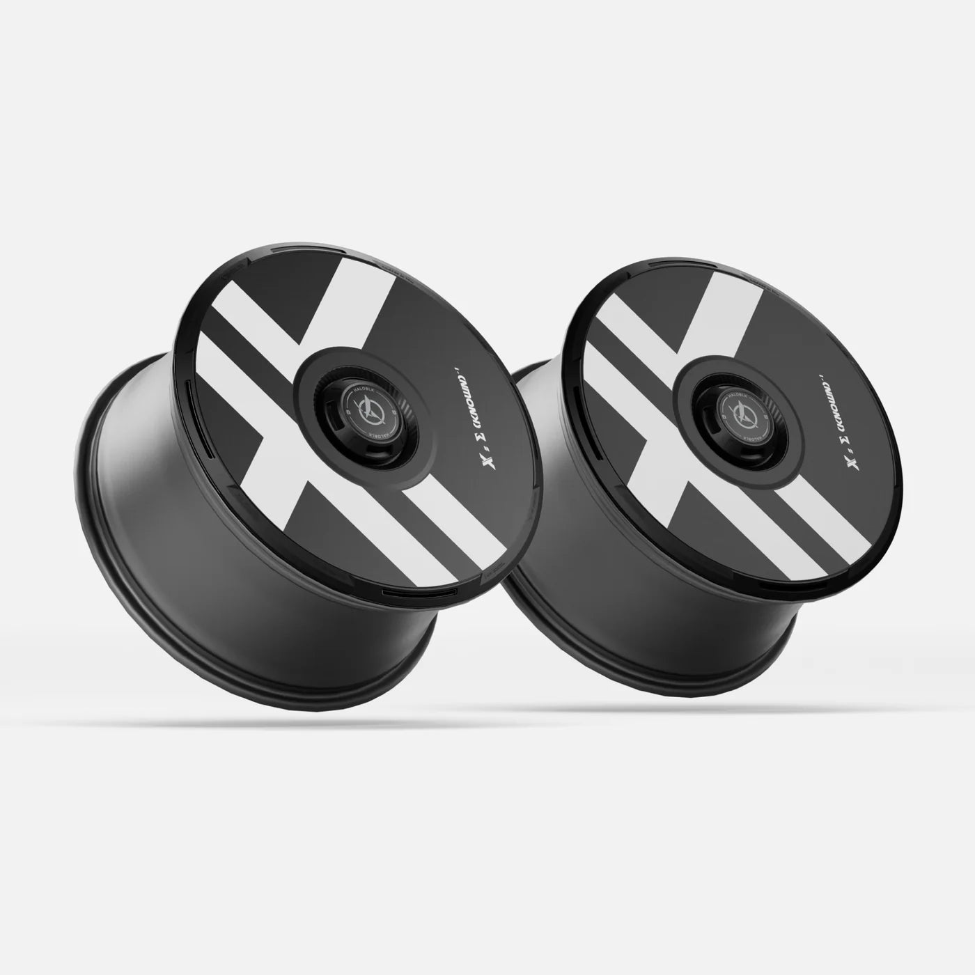 HALODISC 2 - X-Factor Black | Wheel Covers for Tesla