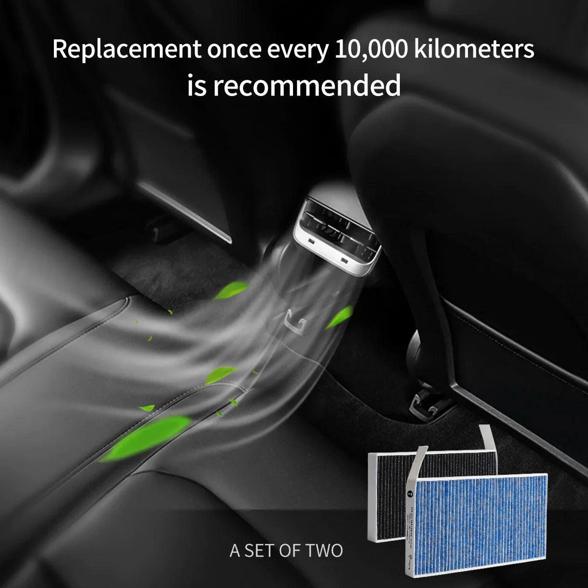 HEPA Activated Carbon Air Filter for Model 3/Y