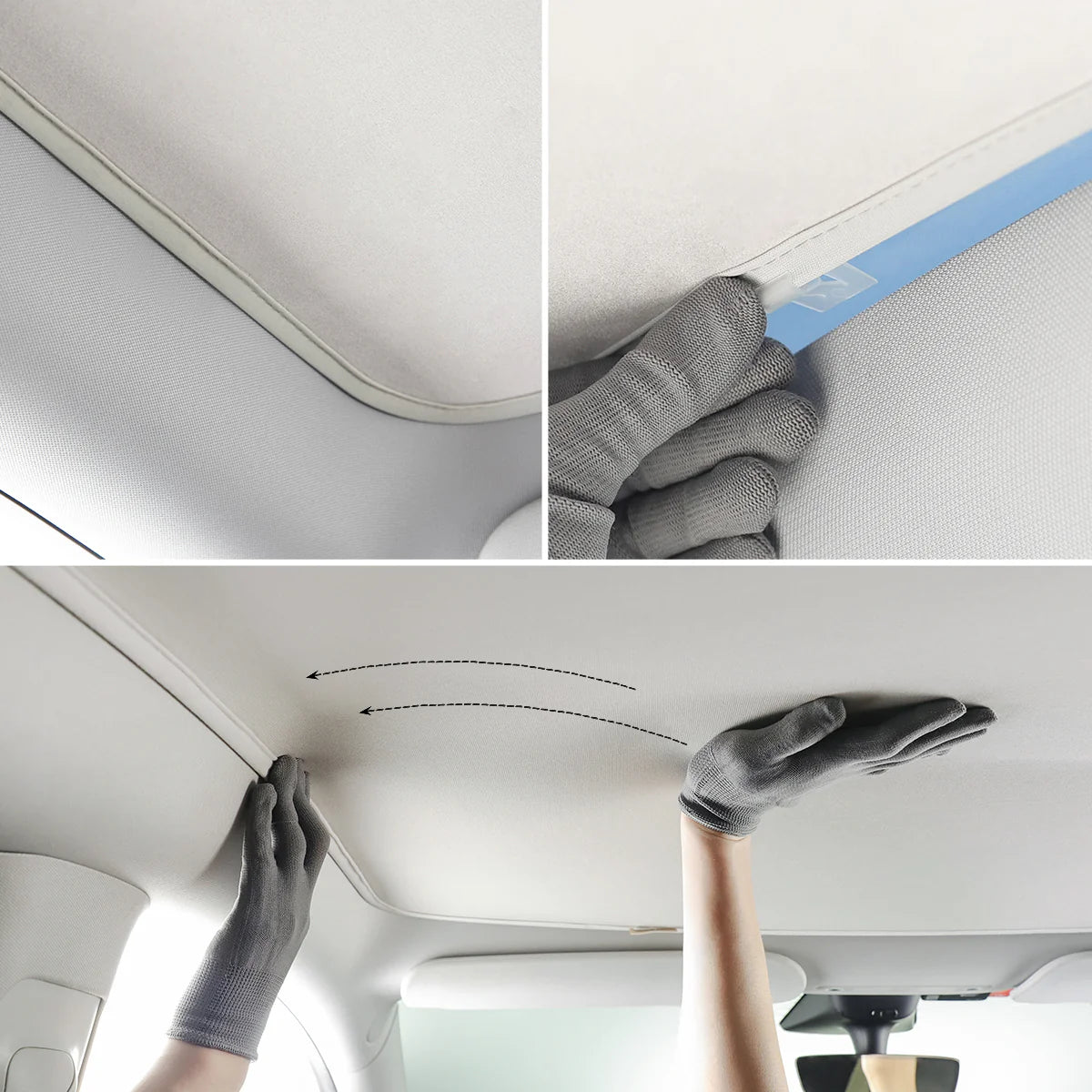 Glacier Glassroof Sunshade for Model 3 Highland