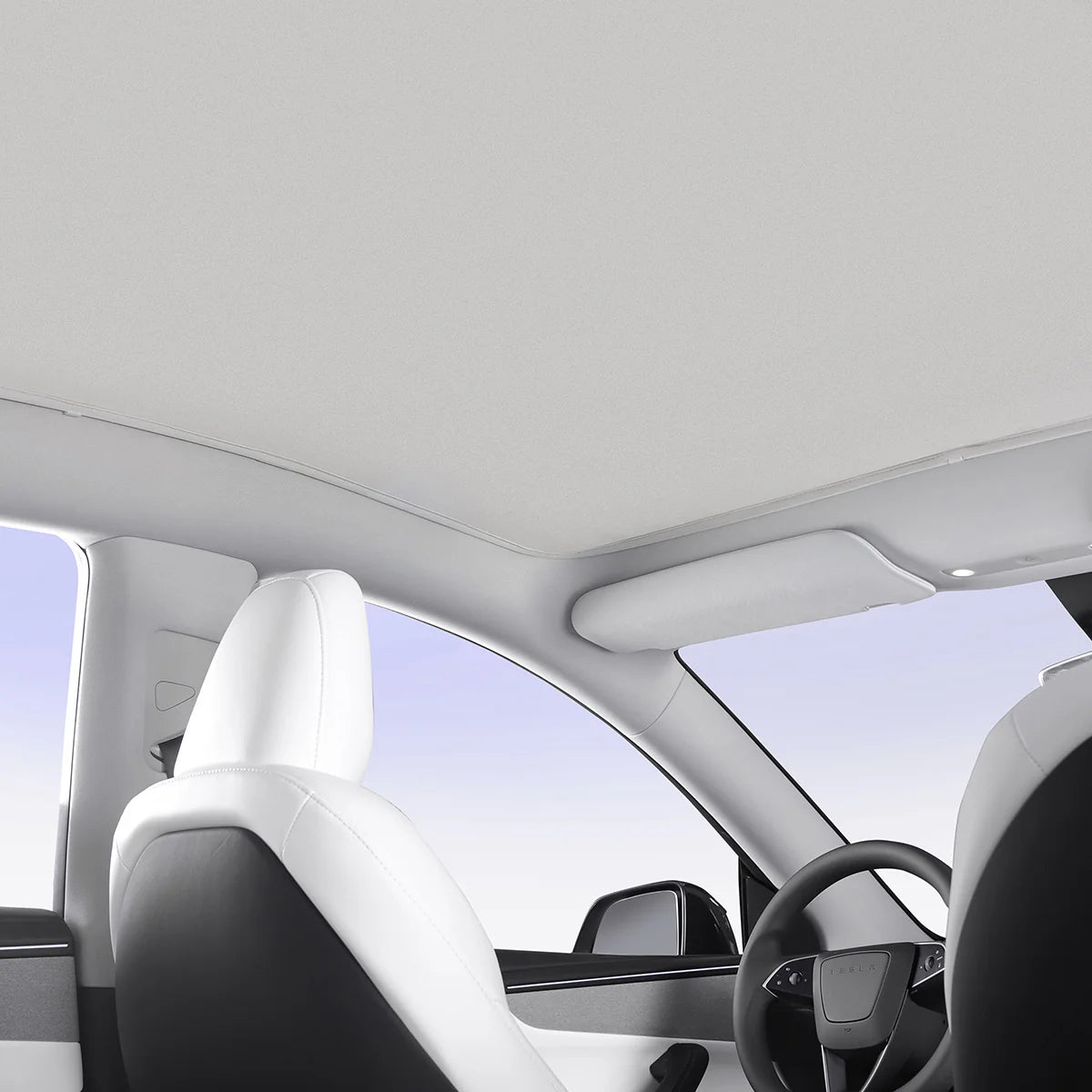 Ice Velvet Static Glassroof Sunshade for Model Y Juniper