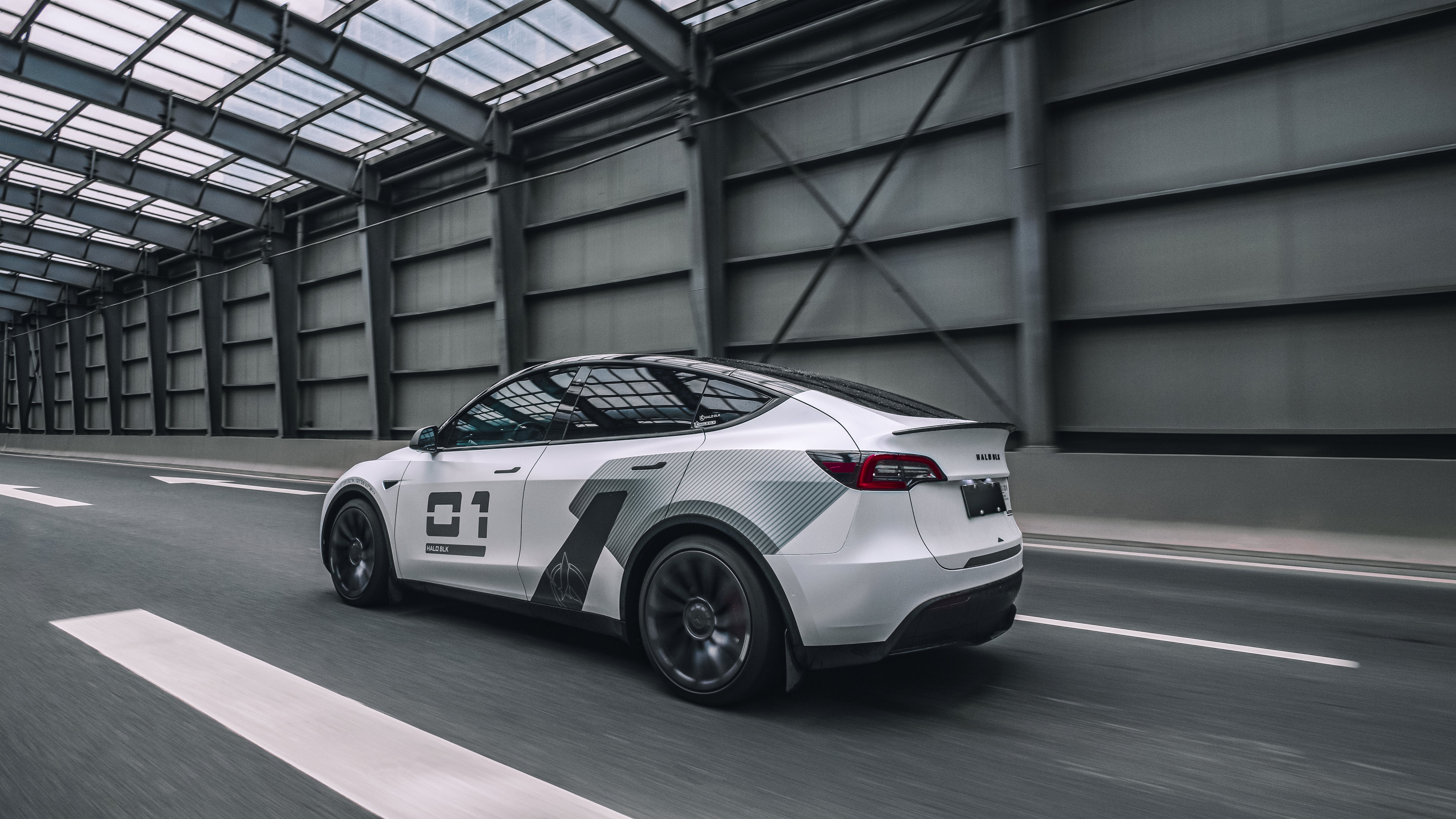 Designer Full-Body Protective Livery Wrap for Tesla Model 3