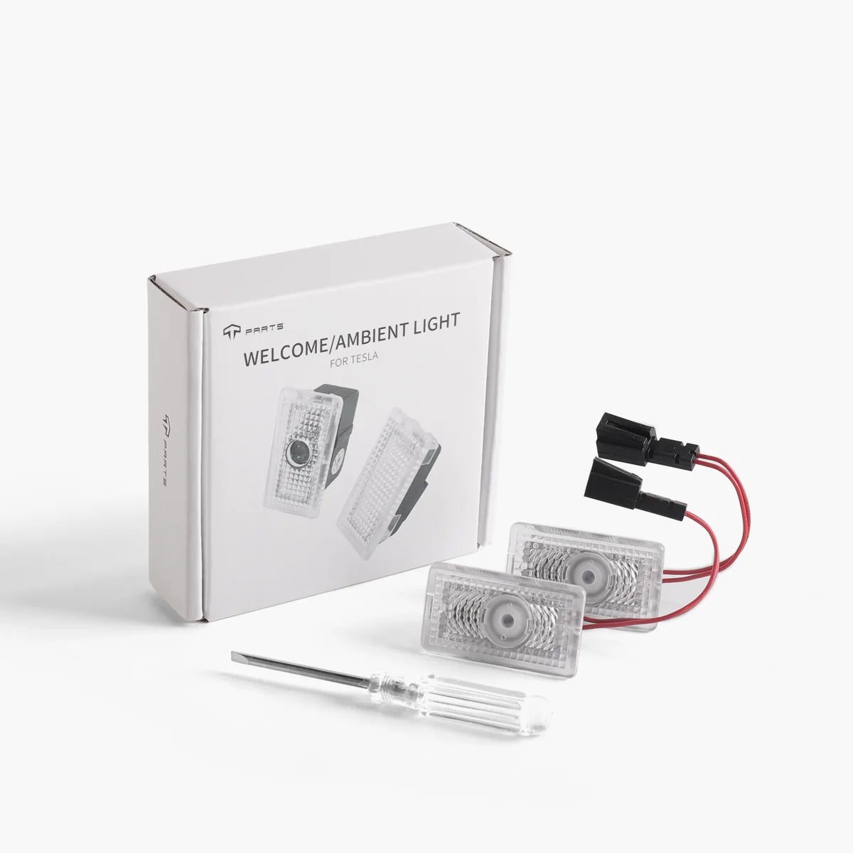 Premium OSRAM HD LED Door Projector Lights for Tesla Model 3 / Y / YL – High-Definition, Plug & Play