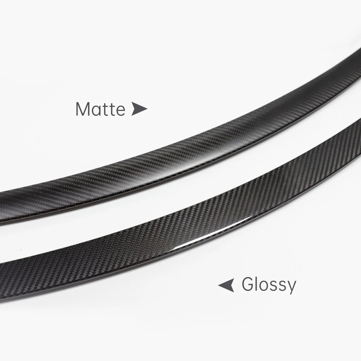 Real Carbon Fiber Performance Spoiler for Model 3 Highland