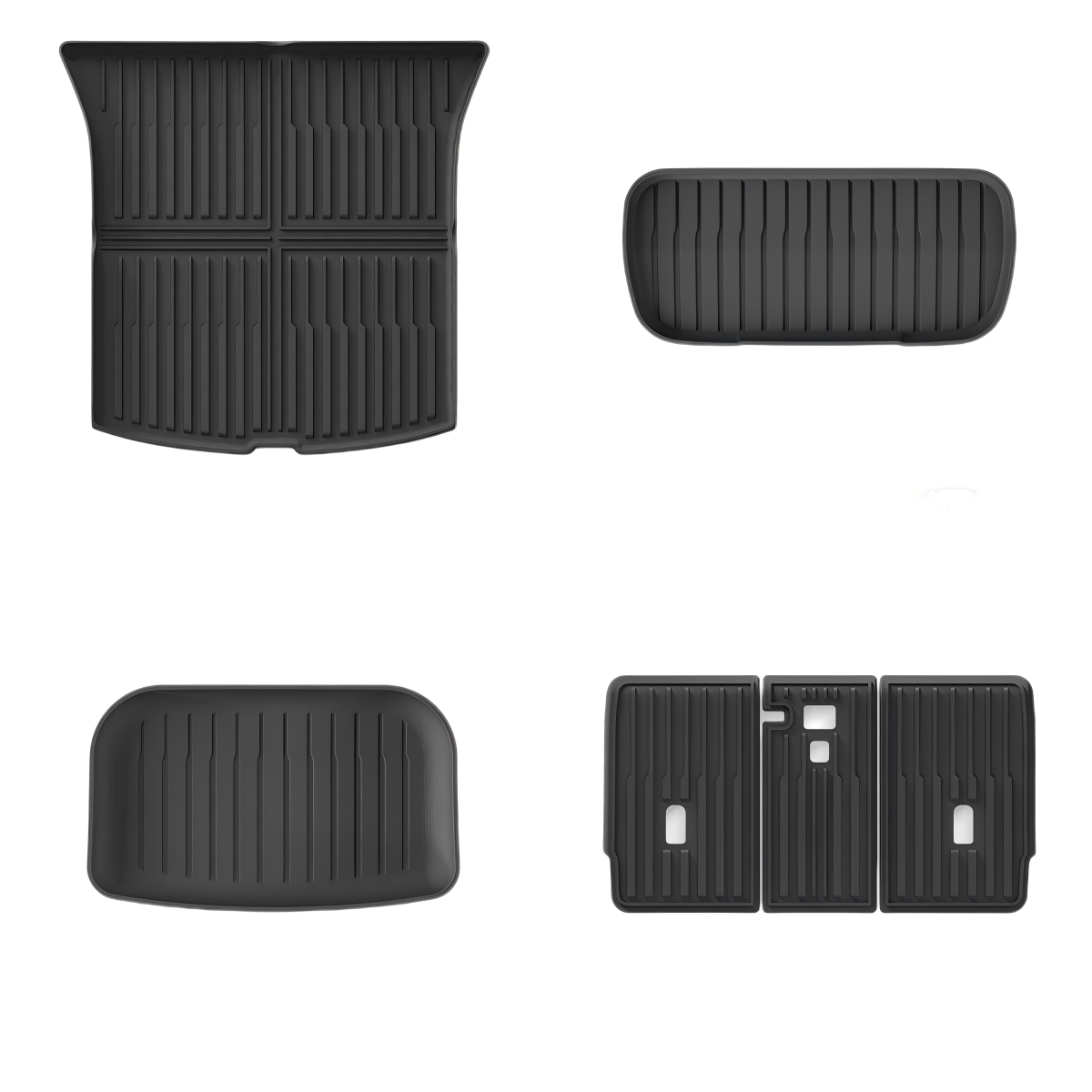 HALOBLK Cargo Liners Full Set For Model Y Juniper