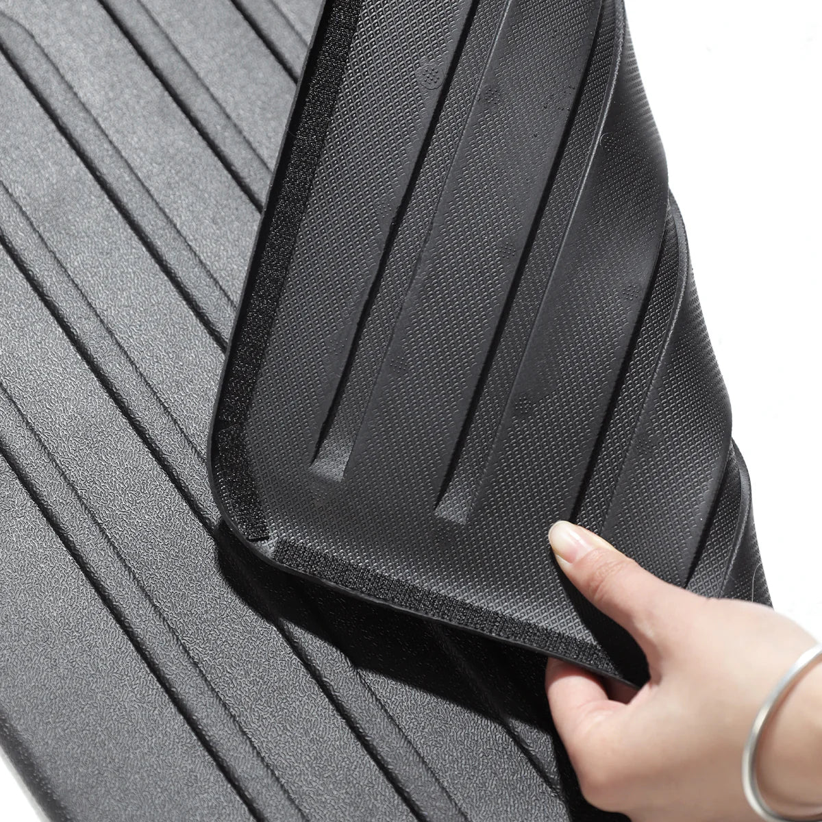 All-Weather Cargo Liners Set with Seats Back Protector Mats for Model 3 Highland