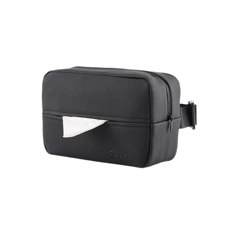 Leather Tissue Box Holder for Tesla Model 3 / Y / YL