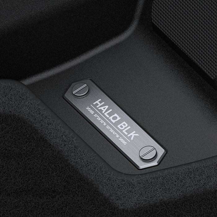 Floor Mats with Nylon Carpet Compatible with Tesla Model 3 Highland | All-Weather Protection - Full Set