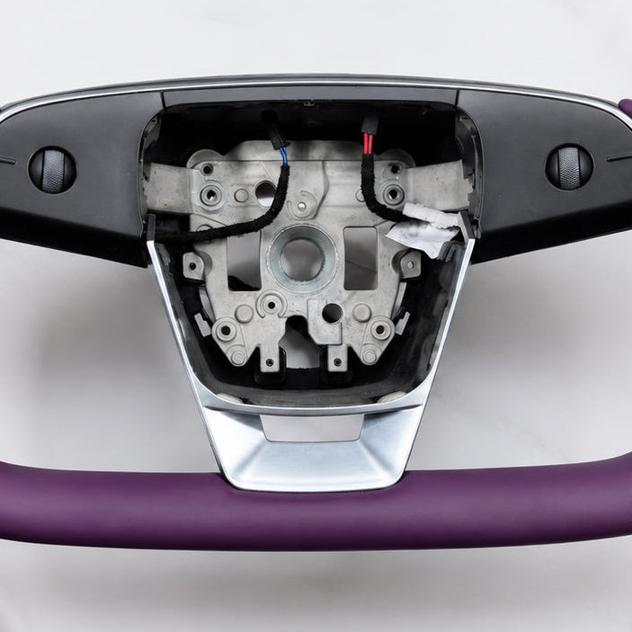 Tesla Steering Wheel Lower Accent Trim Panel