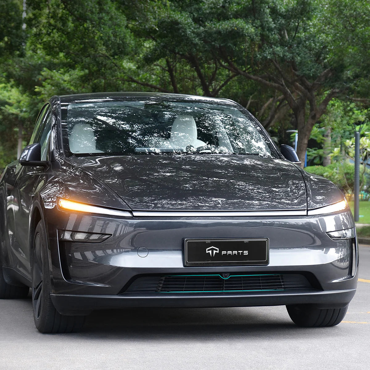 Front Grille Mesh Radiator Cover for Model Y  (Dual Section)