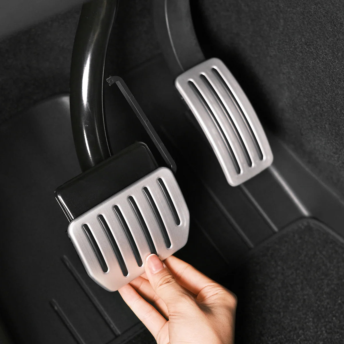 Self-flip Lock Aluminum Performance Foot Pedal Set for Tesla Model 3/Y