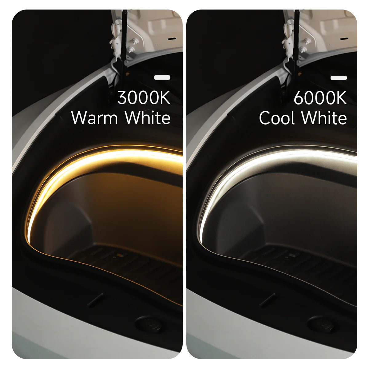 Frunk LED Strip for Tesla Model 3 Highland