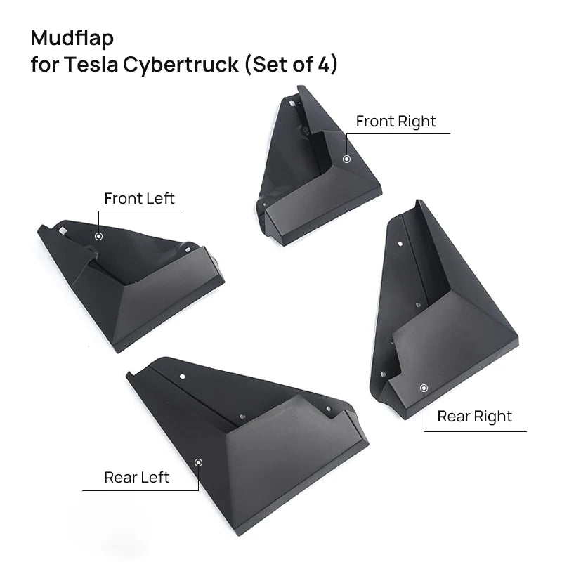 Mudflap for Tesla Cybertruck (Set of 4)