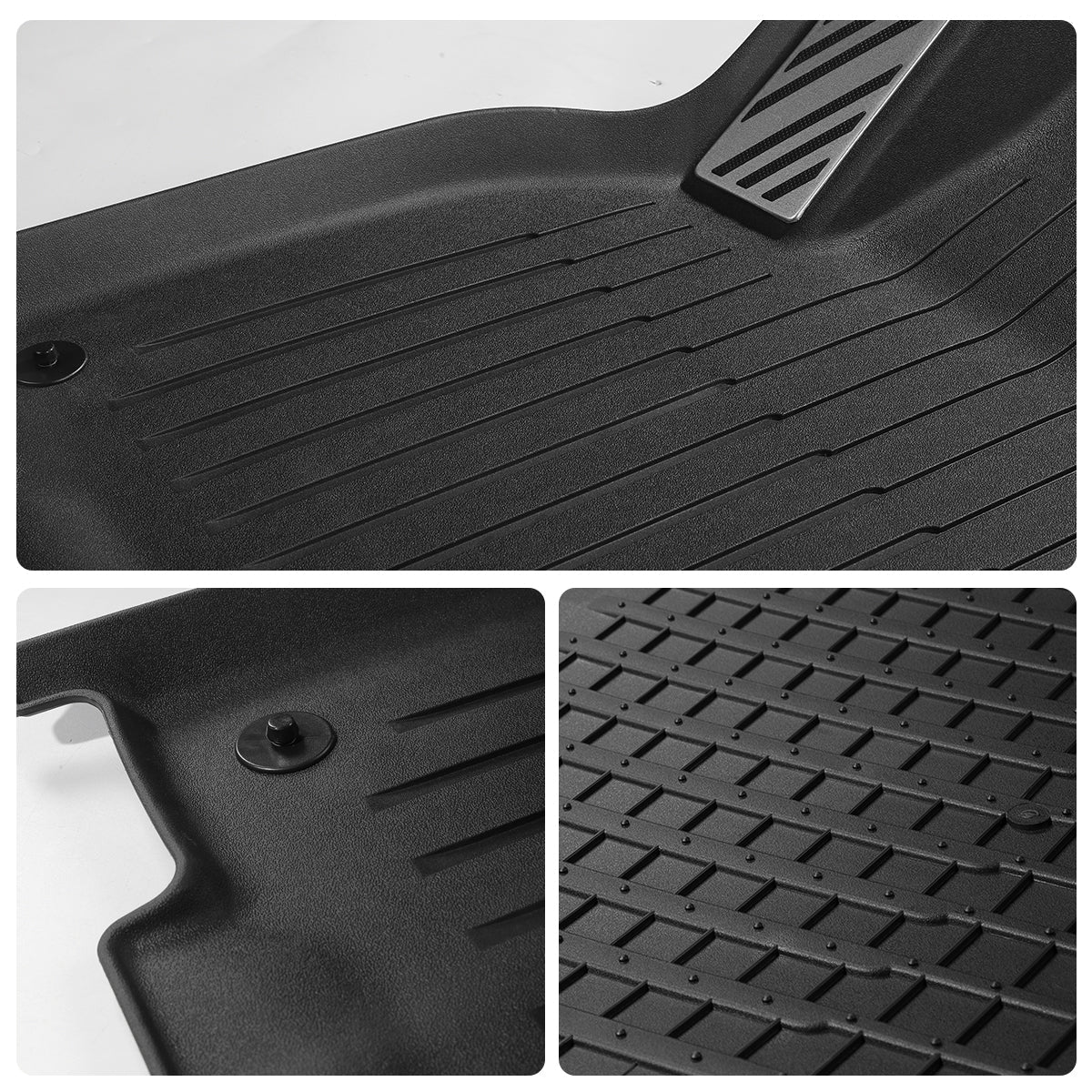 Galaxy Series Dual-Layer All-Weather Floor Liners - Floor Mats For Tesla Model Y