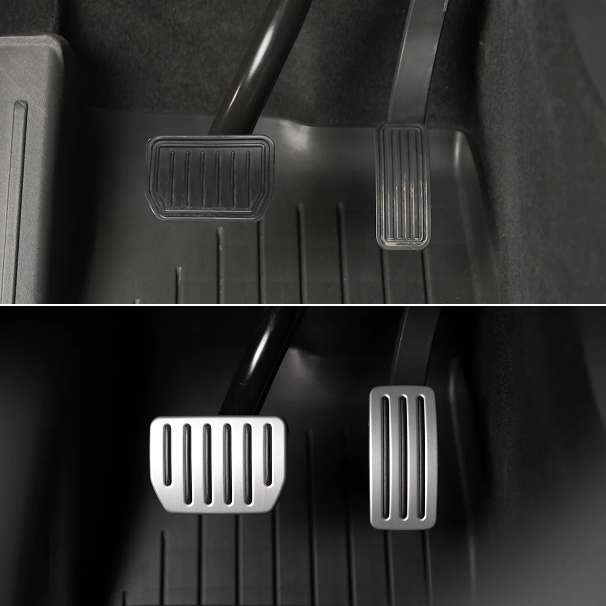 Self-flip Lock Aluminum Performance Foot Pedal Set for Tesla Model 3/Y
