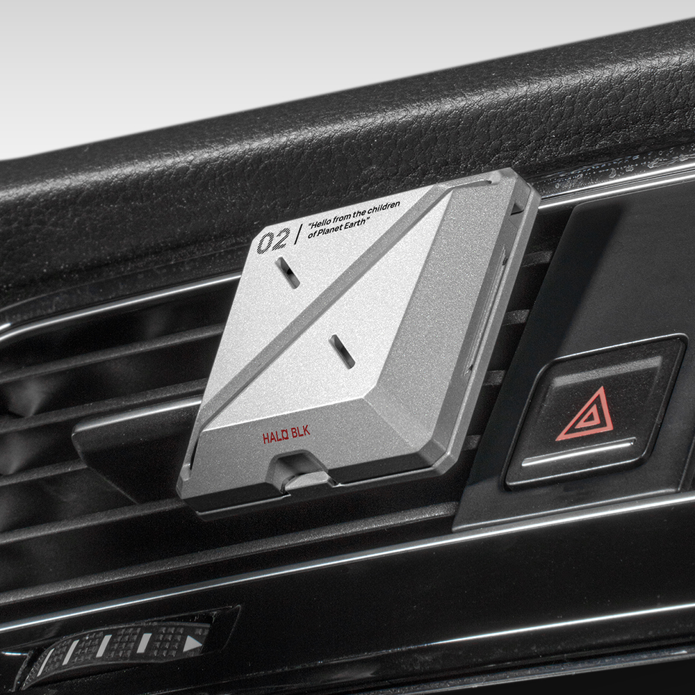 Futuristic Style Aluminum Alloy Car Fragrance Diffuser for Tesla  Model Y / 3