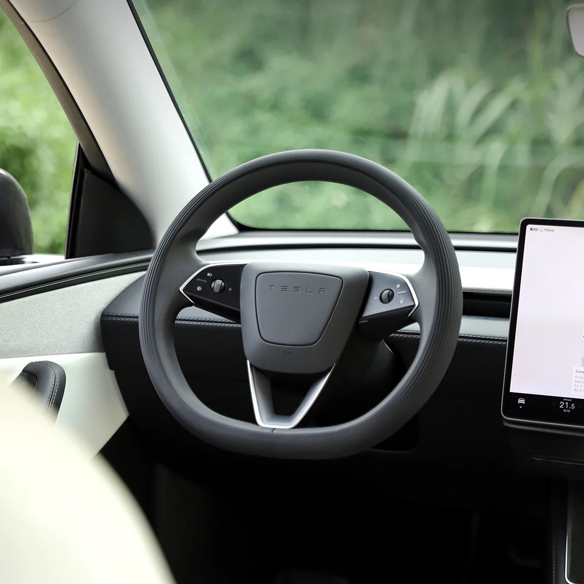 Silicone Steering Wheel Cover for Model 3 Highland / Model Y Juniper