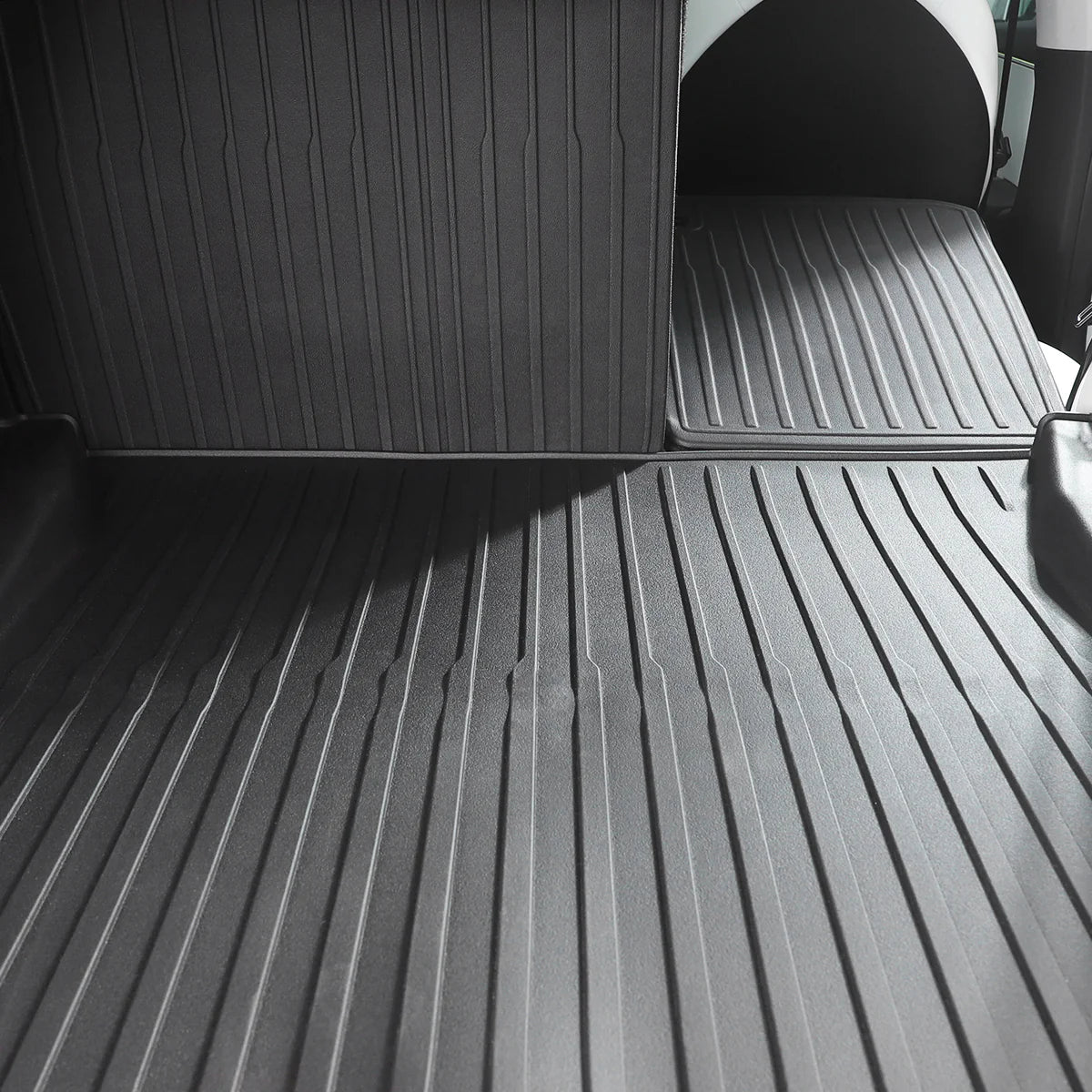 All-Weather Cargo Liners Set with Seats Back Protector Mats for Model 3 Highland