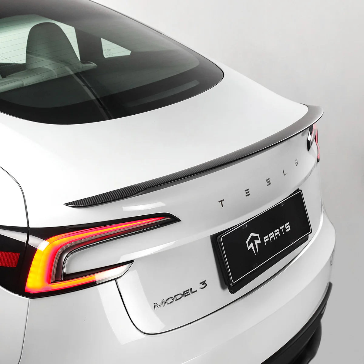 Real Carbon Fiber Performance Spoiler for Model 3 Highland 2024-2026