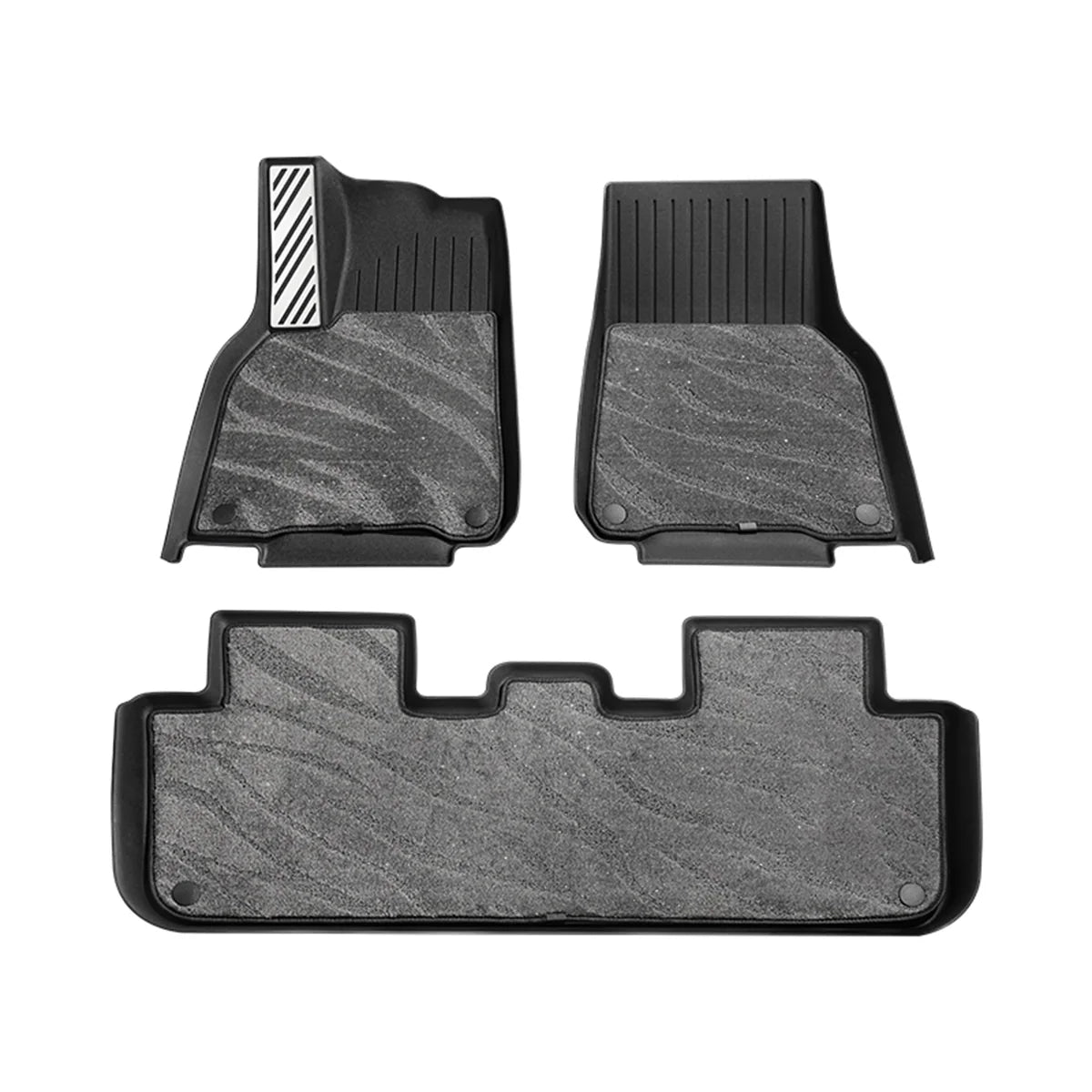 Galaxy Series Dual-Layer All-Weather Floor Liners - Floor Mats For Tesla Model Y