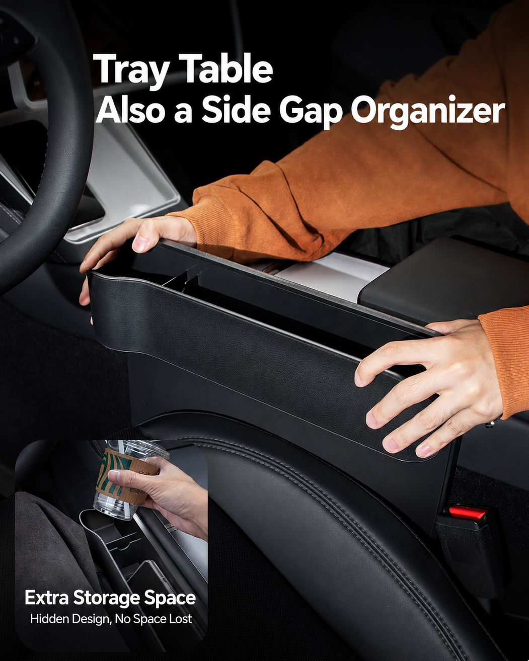 Steering Wheel Tray - MultiFunction Table For Tesla Model 3 / Y / YL