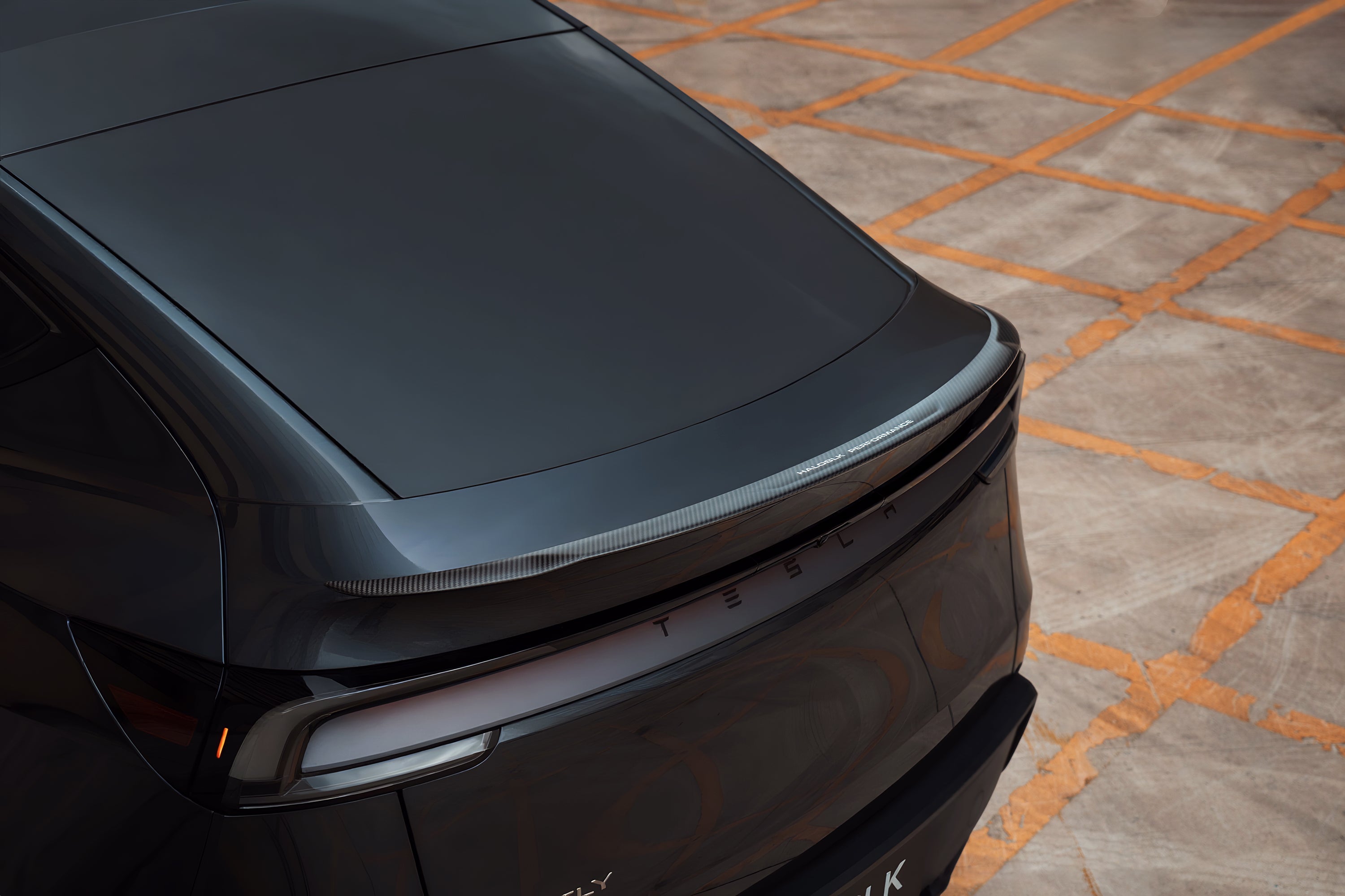 Dry Carbon Fiber Rear Spoiler for Tesla Model Y