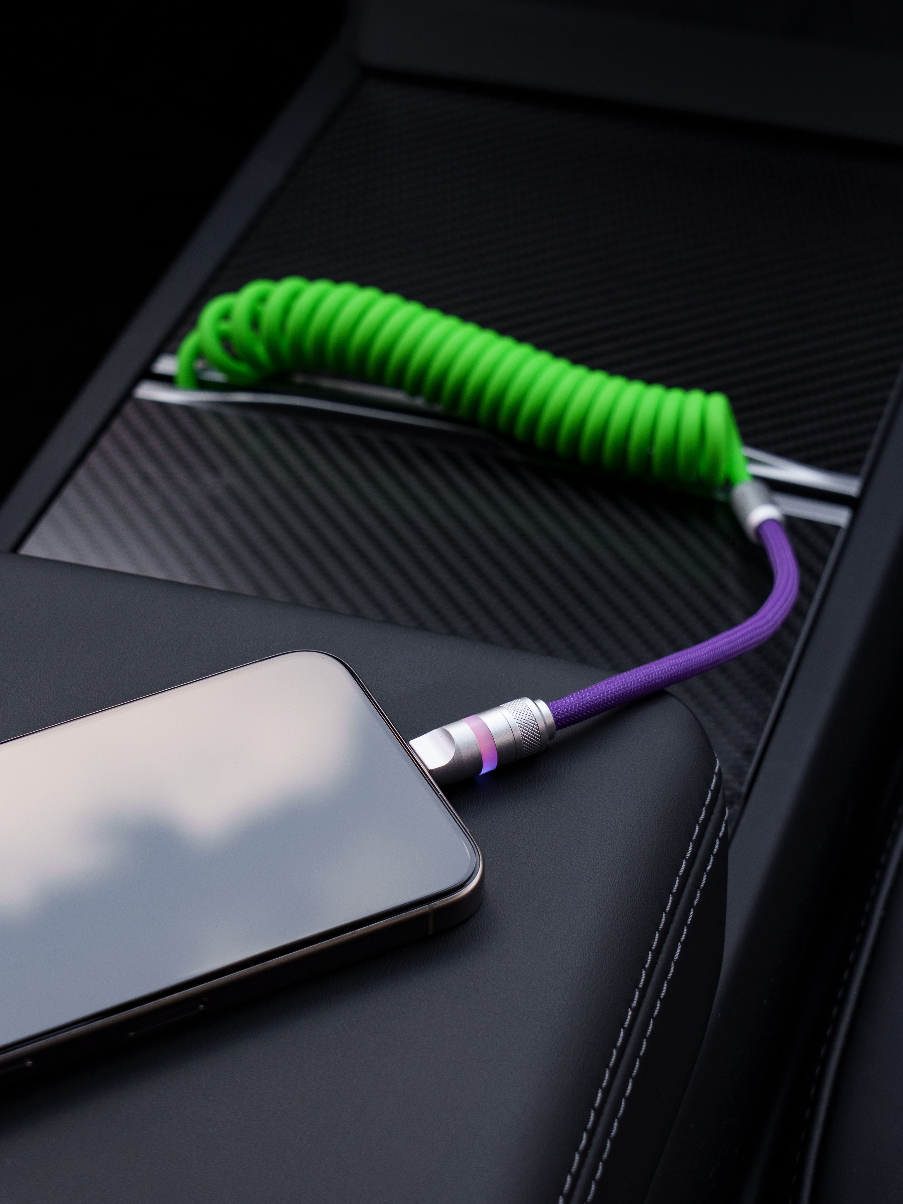 TITA  Coiled Dual Type-C Fast Charging Cable