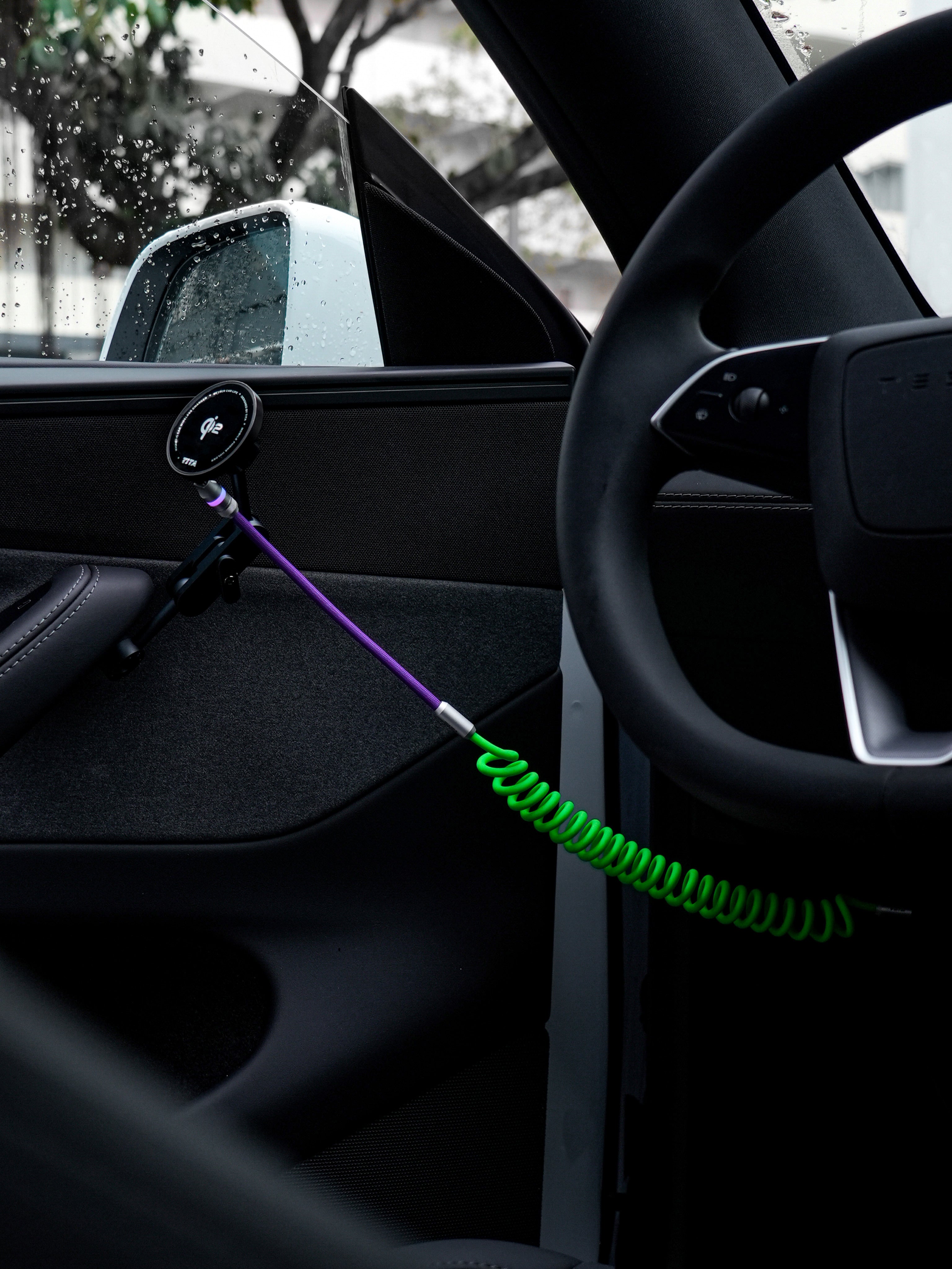 Tita Door-Side Magnetic Phone Holder for Tesla Model 3 / Y / YL