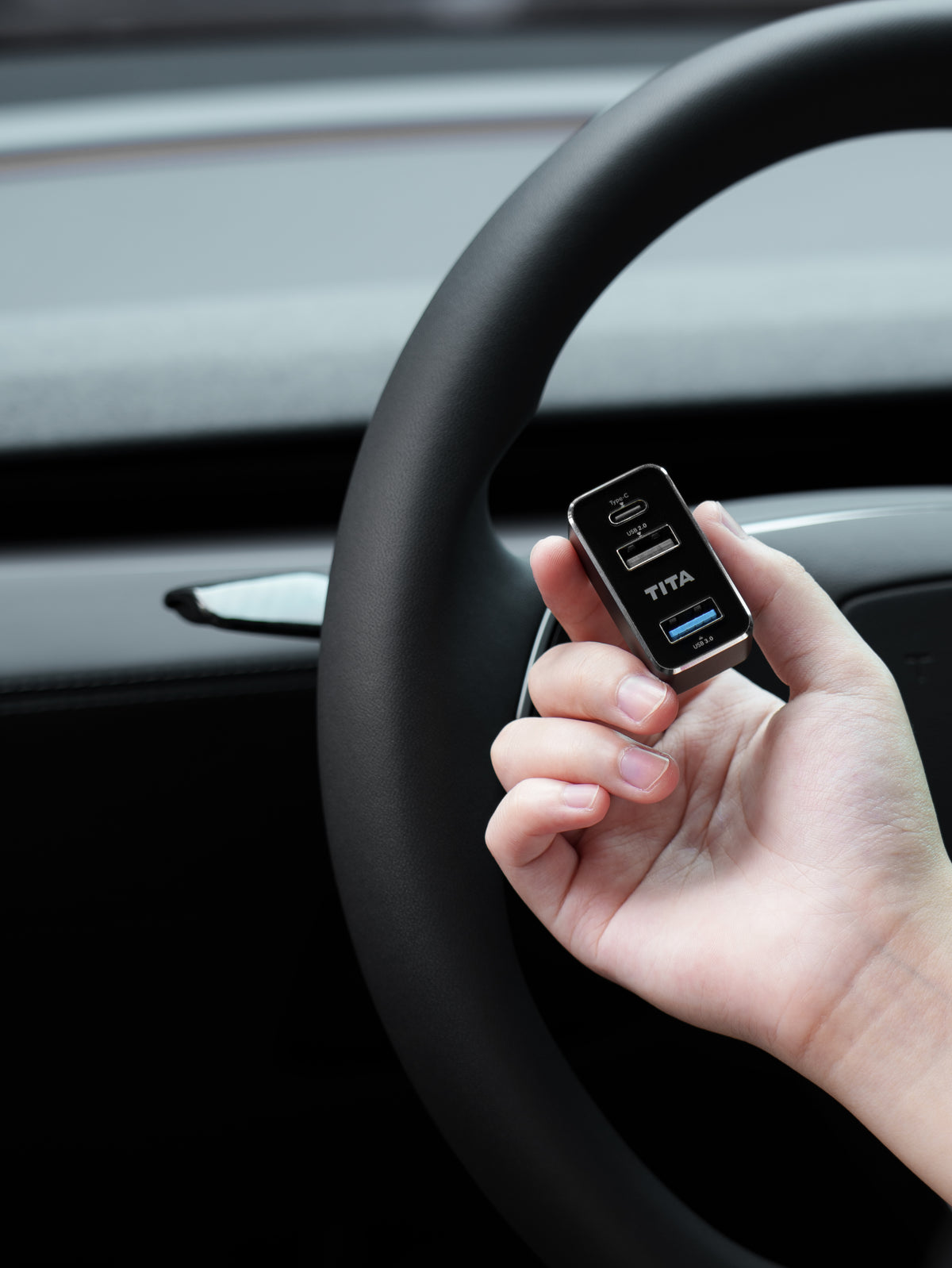 TITA Glovebox USB Expansion Hub for Tesla Model 3 / Y / YL