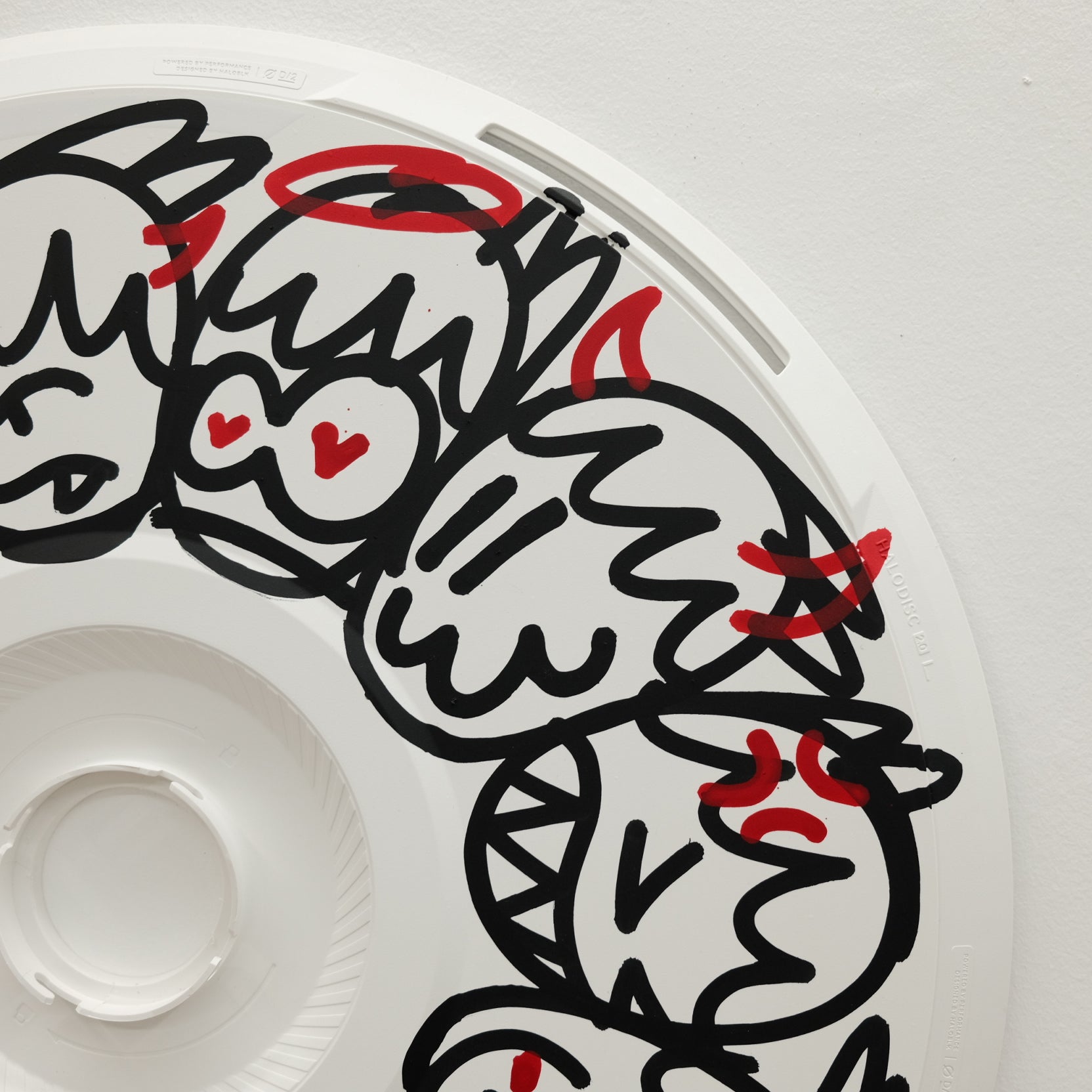 No. 09 - YOK Artist Edition 1/1 - Halodisc 2 For Tesla Wheel Cover