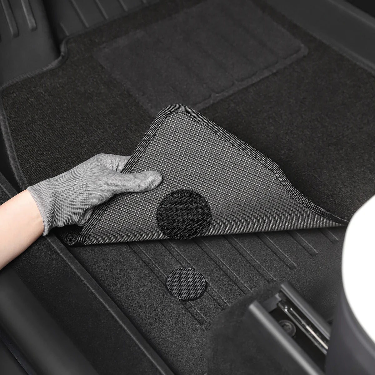 Dual-Layer Eco-Friendly All-Weather Mat for Model Y Juniper