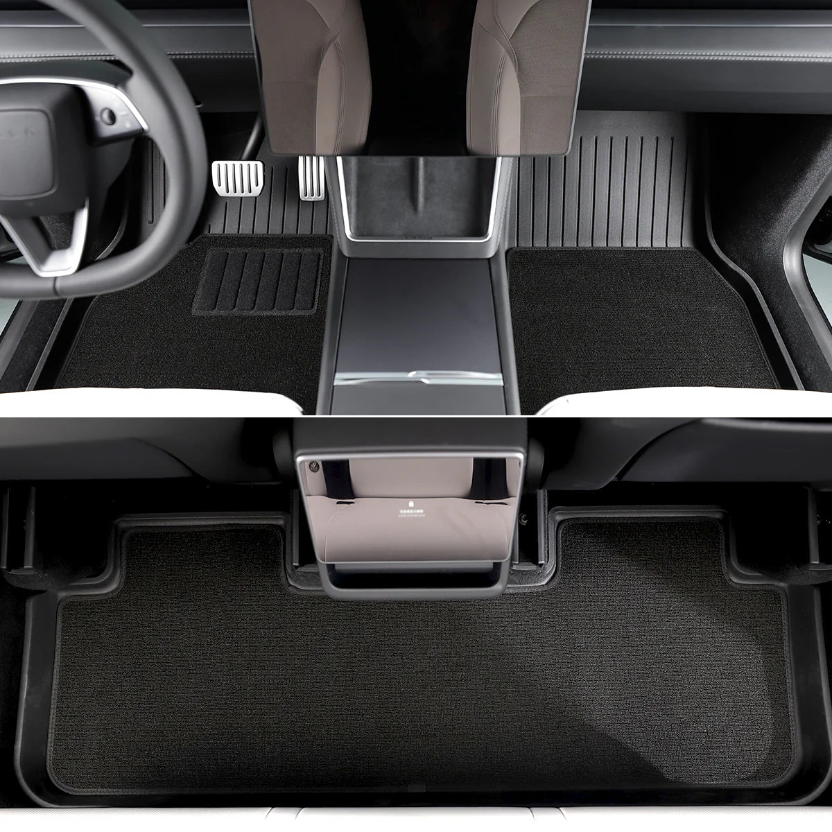Dual-Layer Eco-Friendly All-Weather Mat for Model Y Juniper